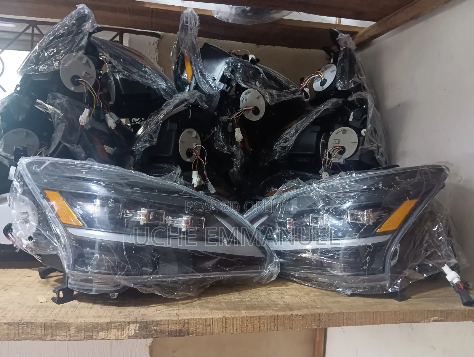 Headlight 3 Torch Nike Down Daylight for Rx330 Brand New