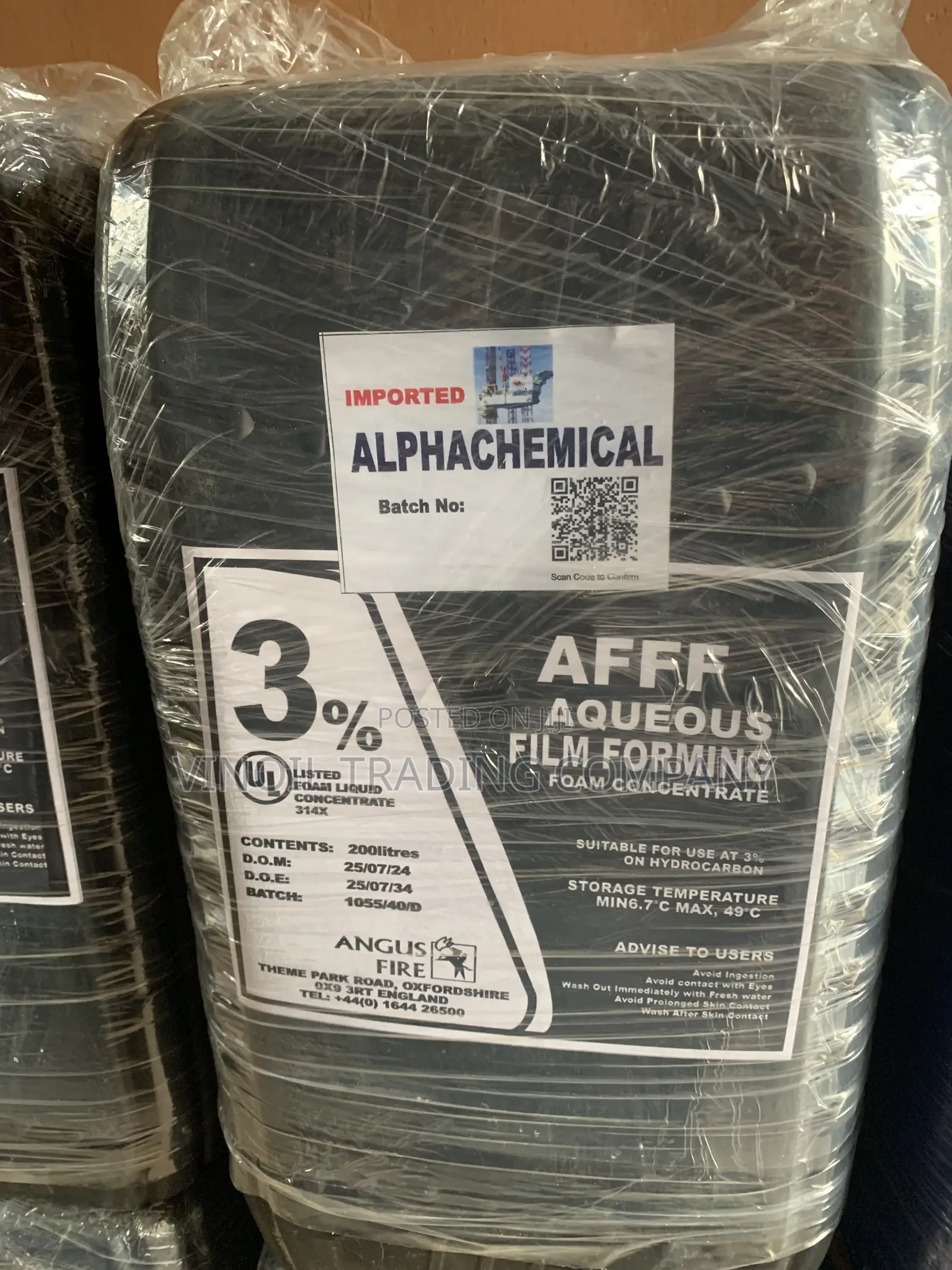 ANGUS FIRE AFFF 3% - Aqueous Film Forming Foam Concentrate 🔥🧯