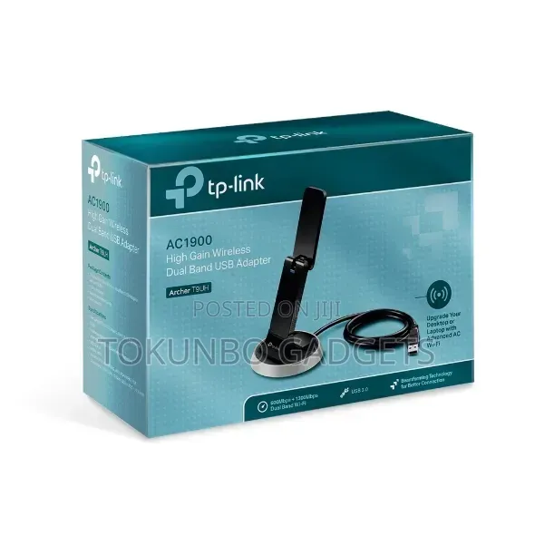 TP-Link Wi-Fi Adapter Archer T9UH AC1900 High Gain Dual Band Wireless