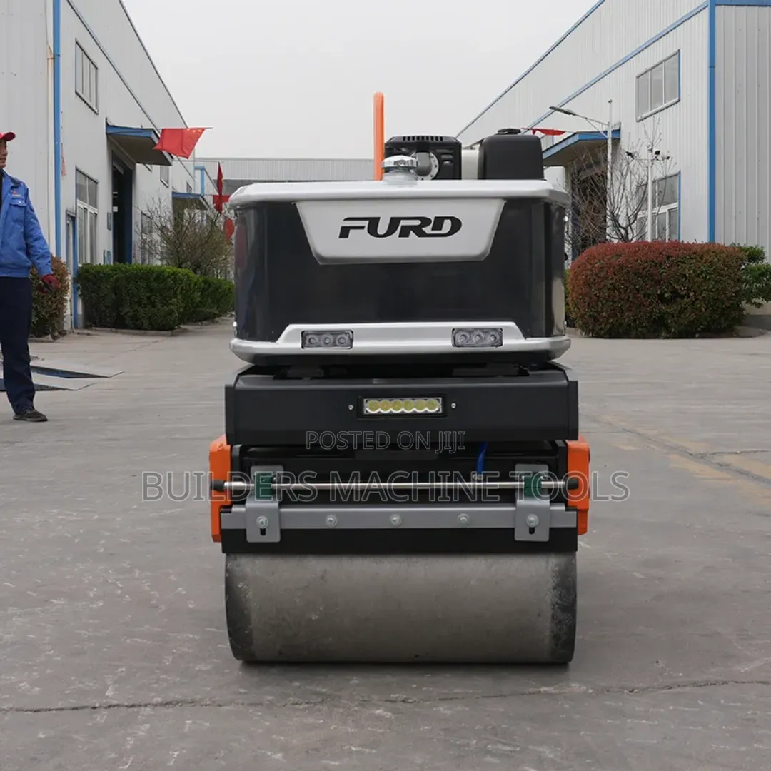 2 Drums Walk Behind Roller 800kg