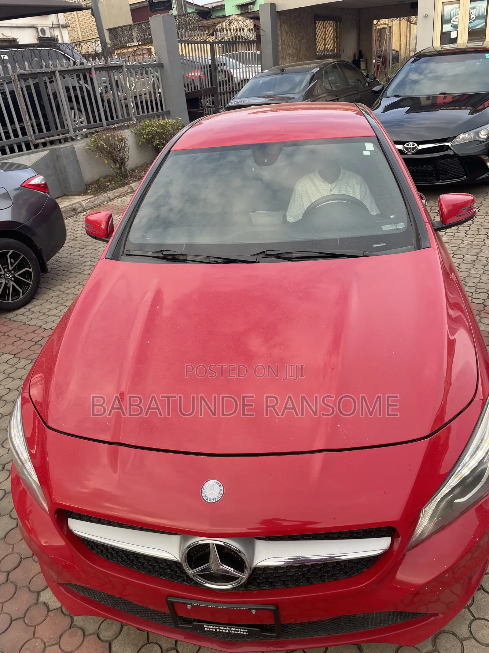 Mercedes-Benz CLA-Class CLA 180 BlueEFFICIENCY Sedan 2015 Red