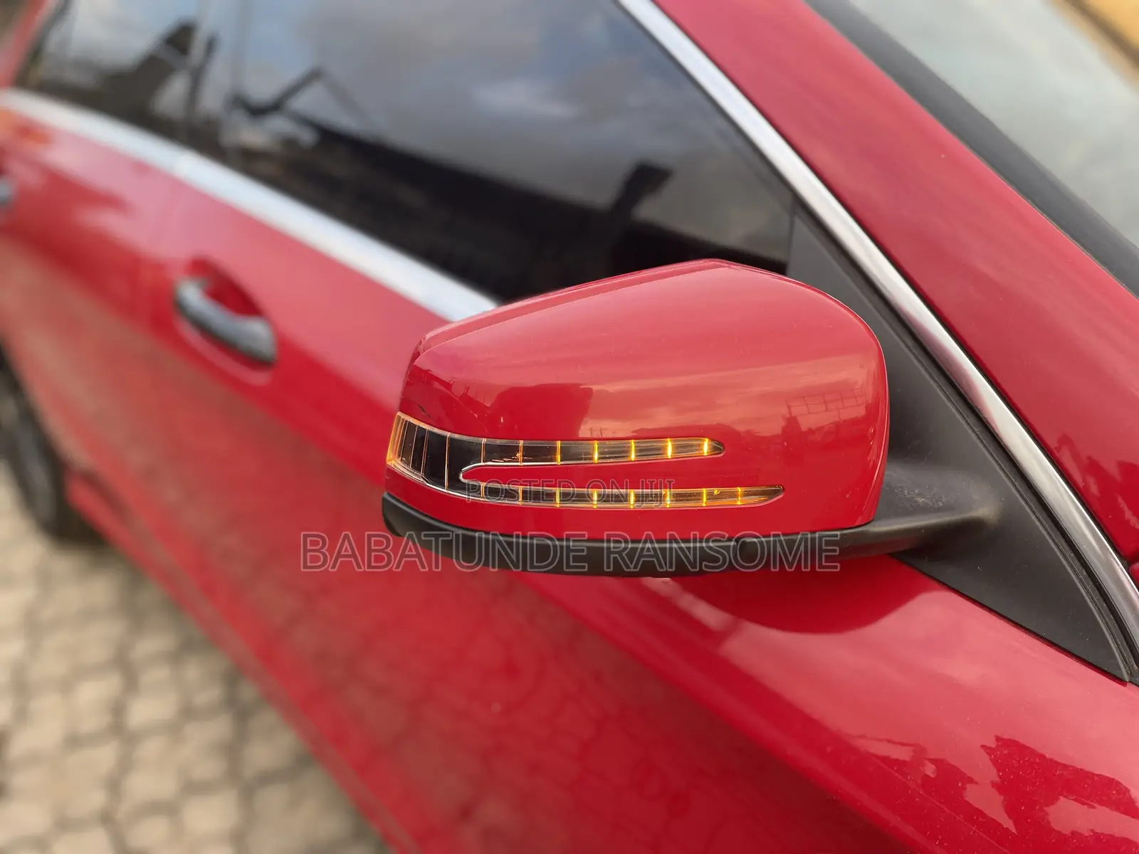 Mercedes-Benz CLA-Class CLA 180 BlueEFFICIENCY Sedan 2015 Red