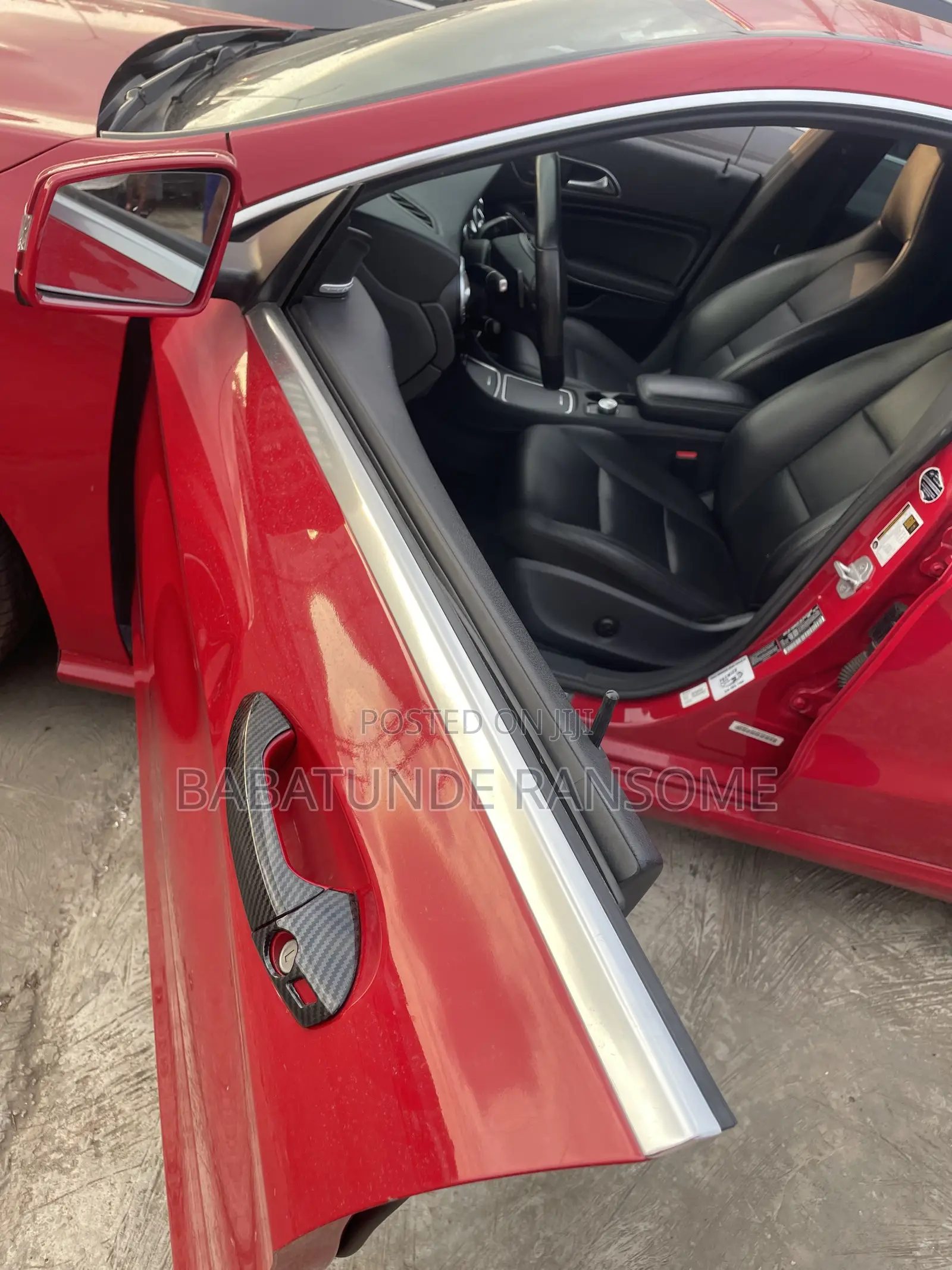 Mercedes-Benz CLA-Class CLA 180 BlueEFFICIENCY Sedan 2015 Red