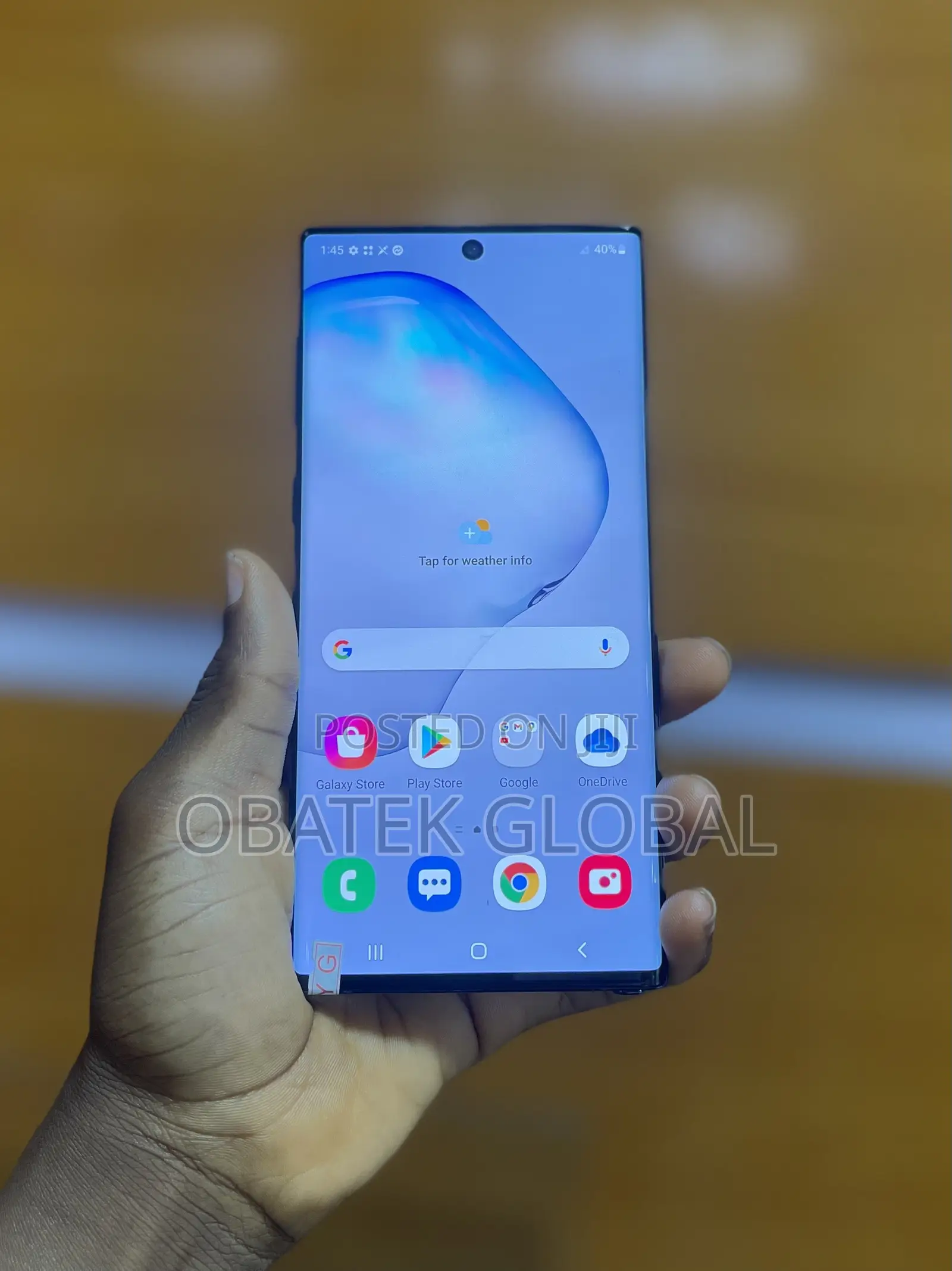 Samsung Galaxy Note 10 5G 256 GB Black