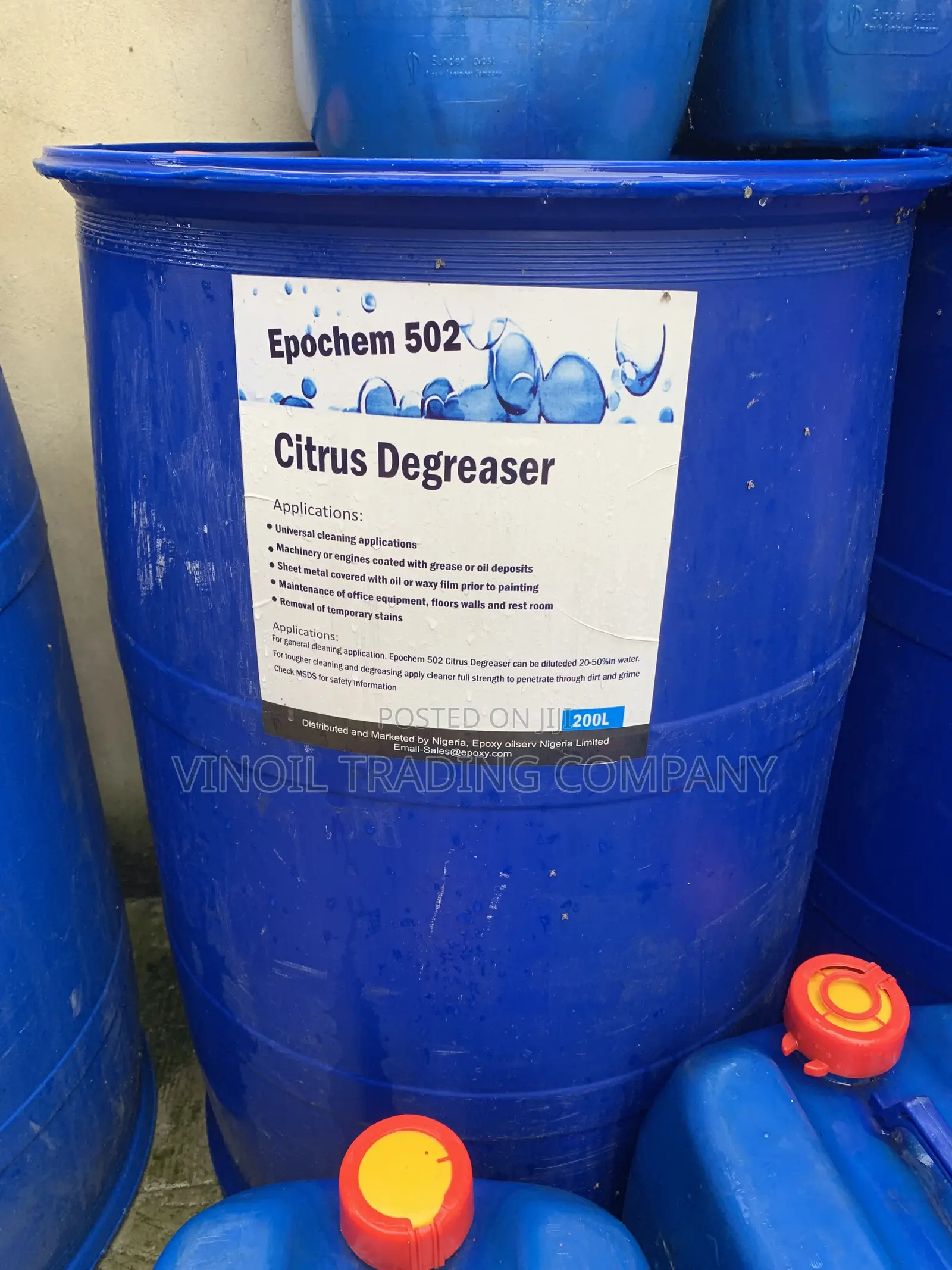 EPOCHEM 502 - Citrus Degreaser