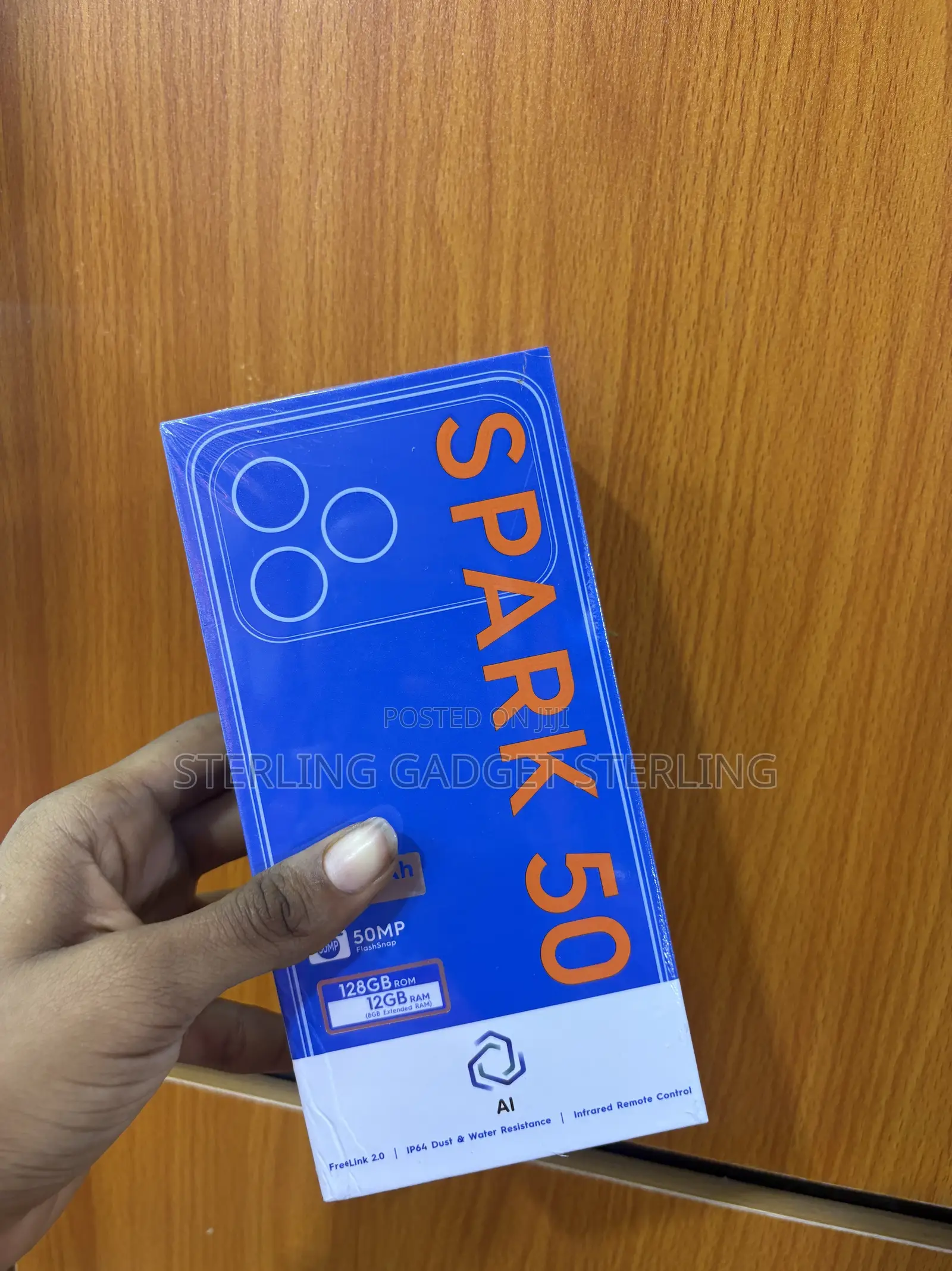 New Tecno Spark 50 128 GB Black