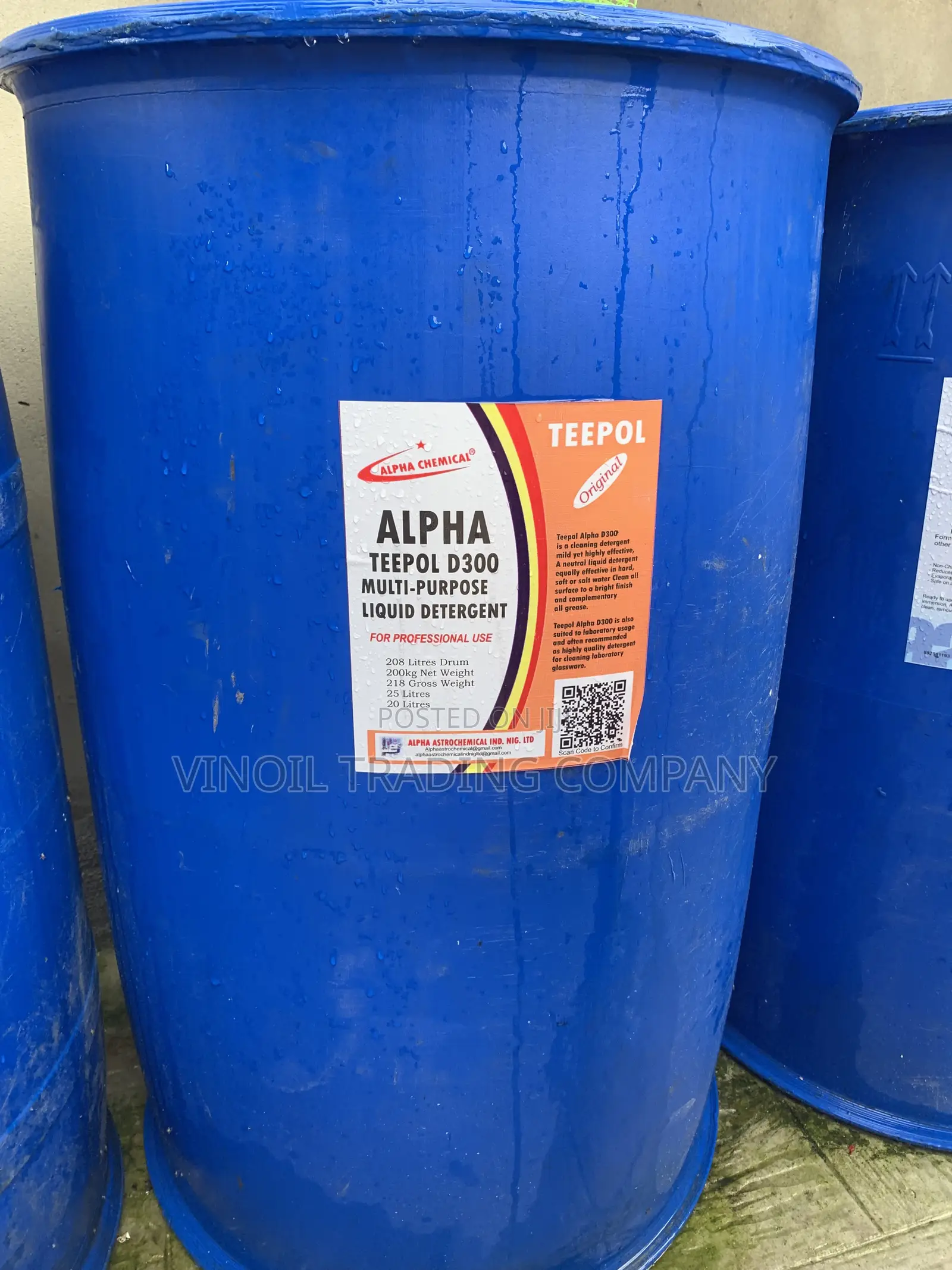 TEEPOL D300 - Multi-Purpose Liquid Detergent 🧼💧