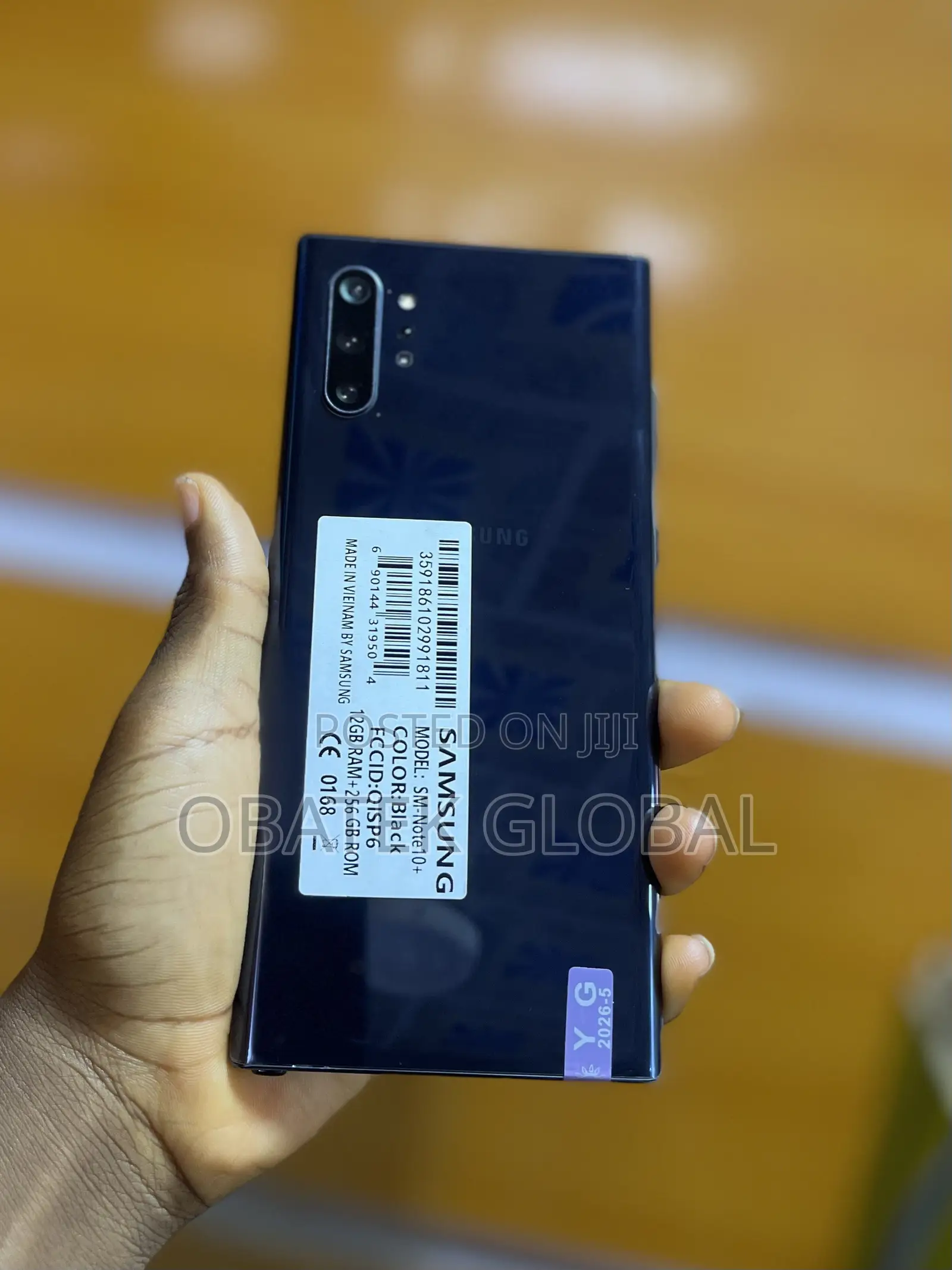 Samsung Galaxy Note 10 Plus 256 GB Black