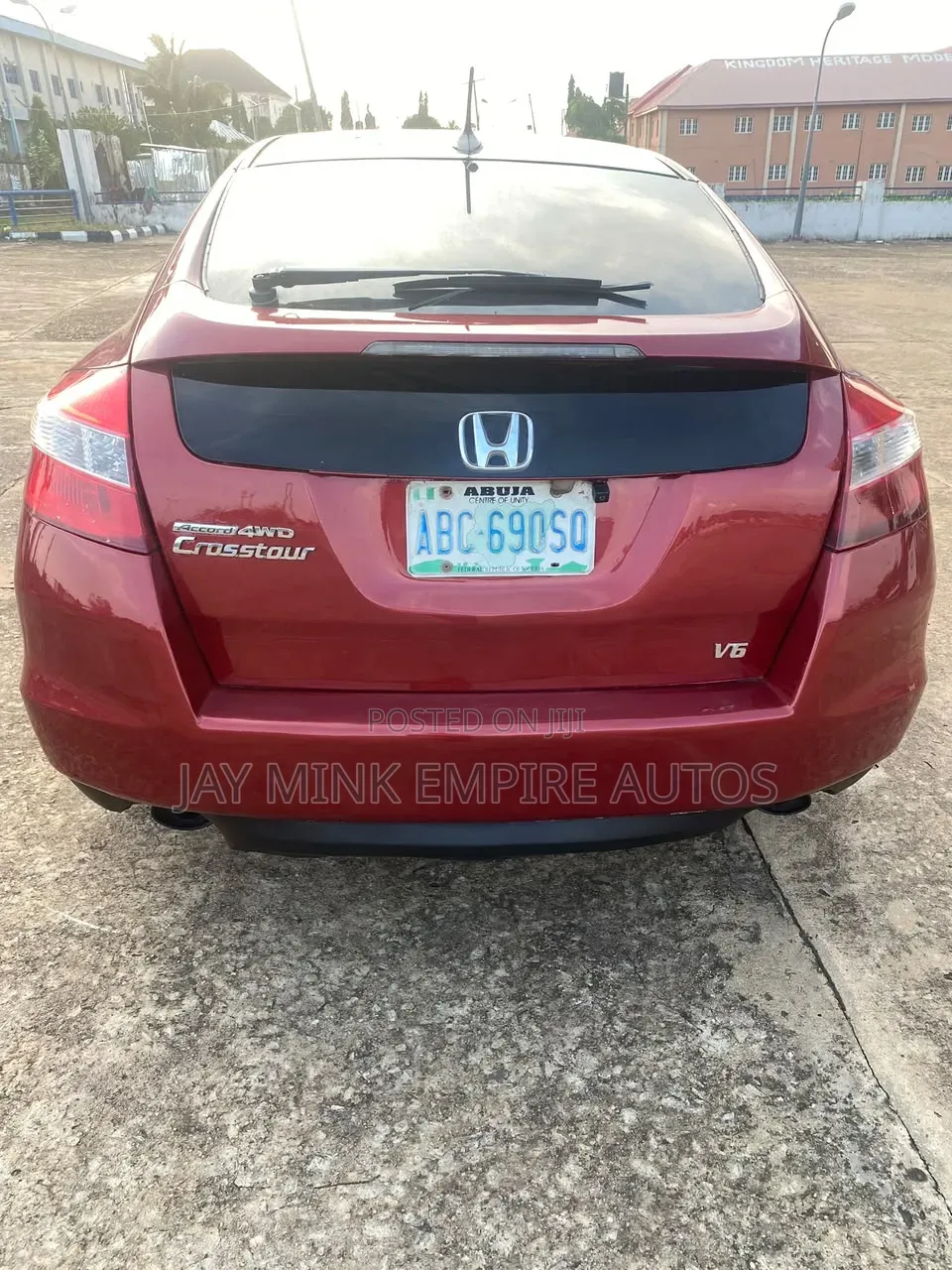 Honda Crosstour 2013 Red