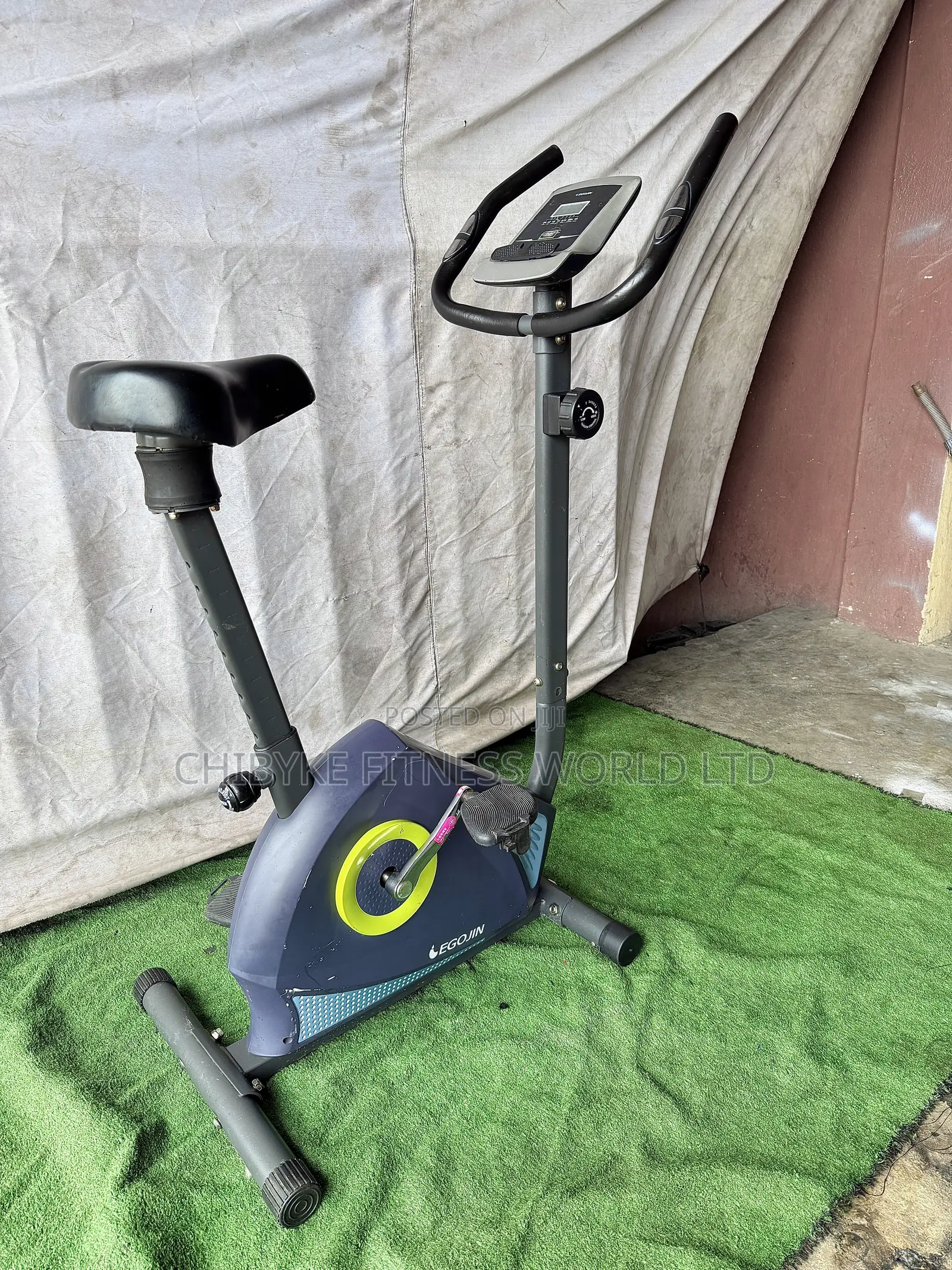 Egojin Exercise Bike With Pulse Sensor