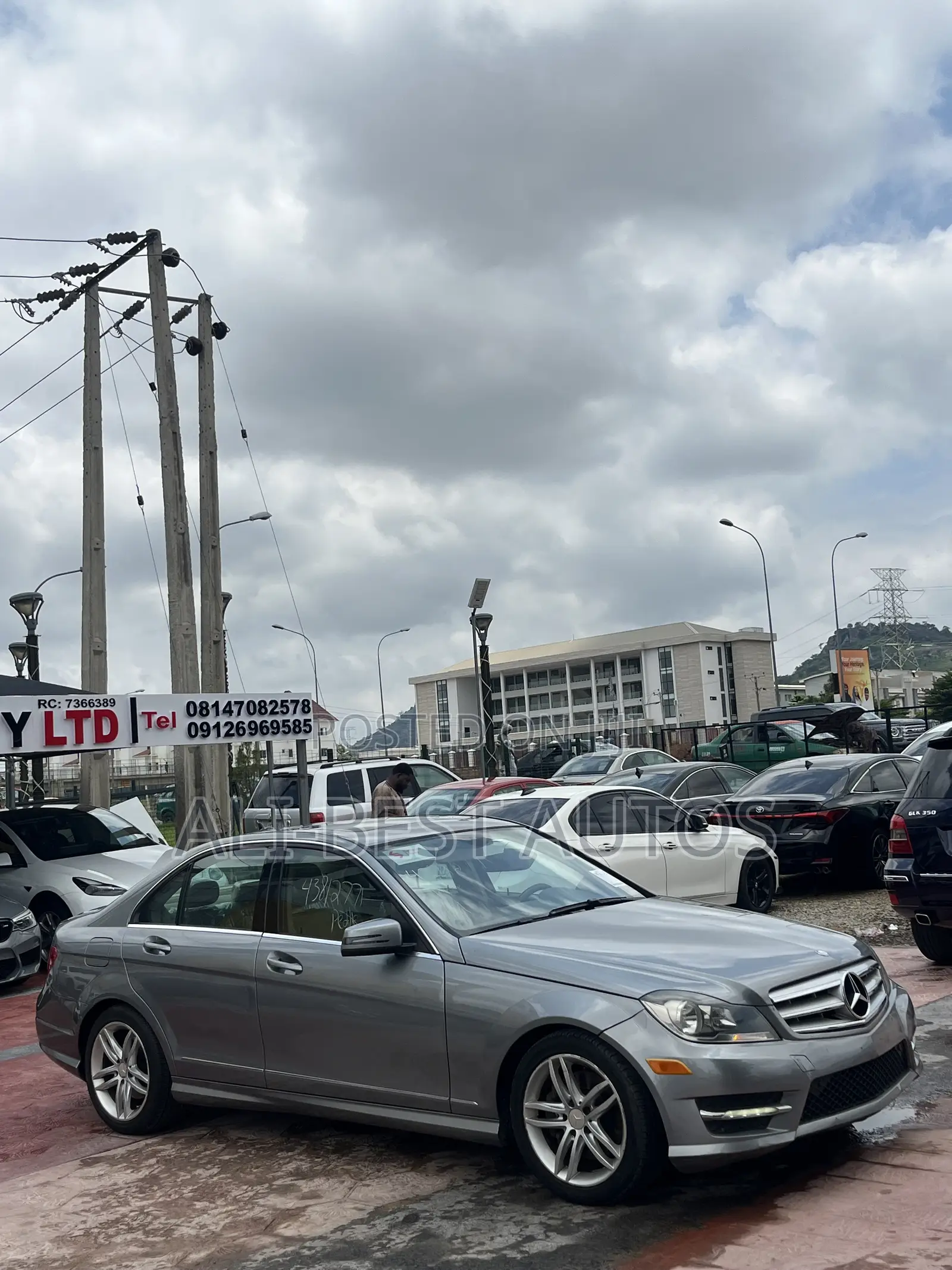 Mercedes-Benz C300 2013 Gray