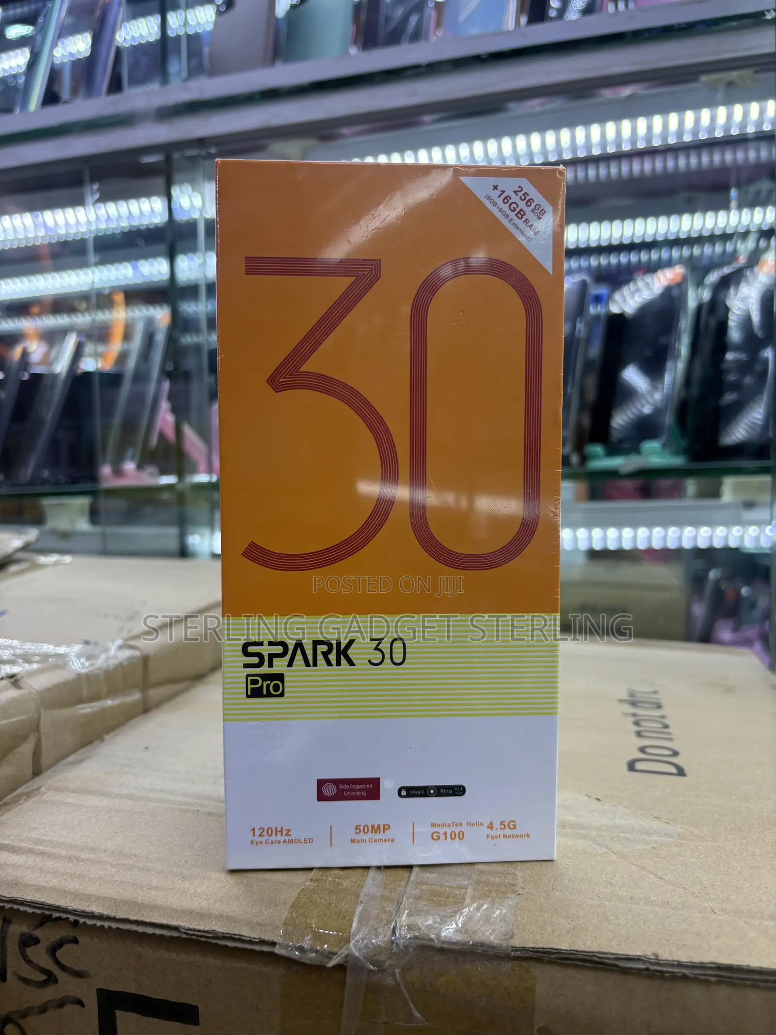 New Tecno Spark 30 Pro 256 GB Black