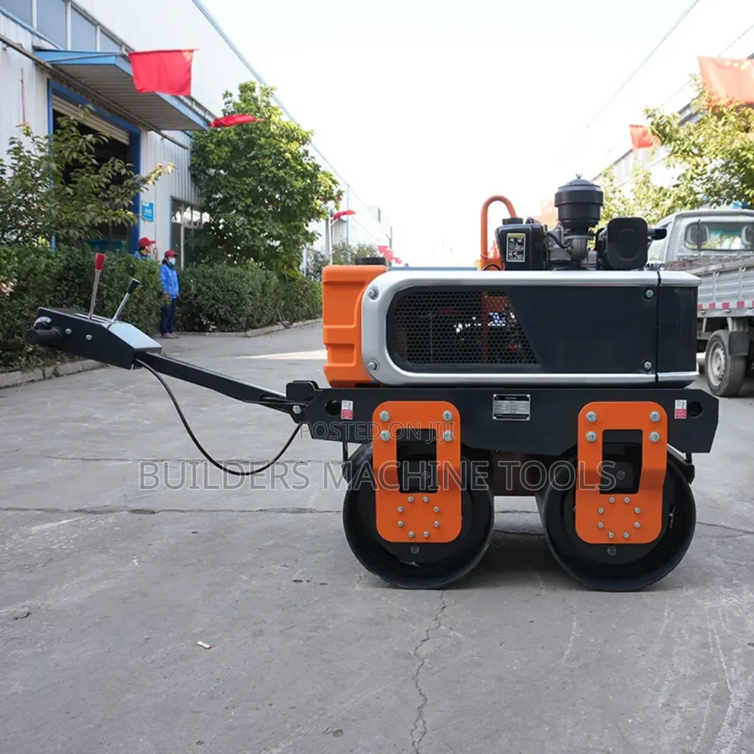 2 Drums Walk Behind Roller