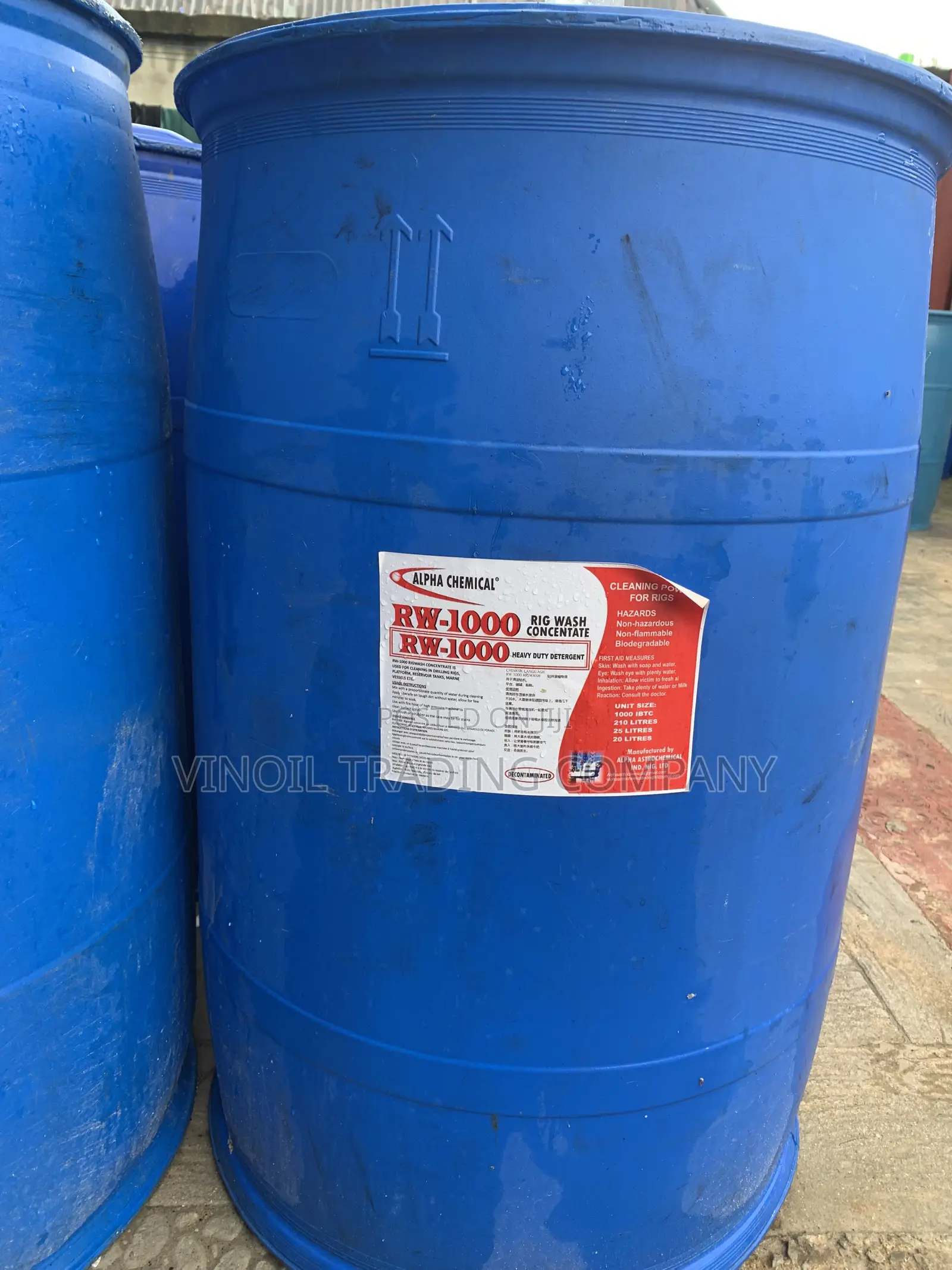 Alpha Rw-1000 - Rig Wash Concentrate