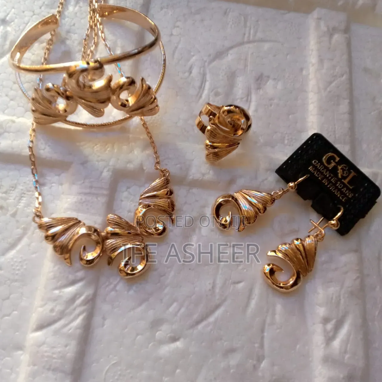 Real GL Ladies Luxury Set of Jewelry