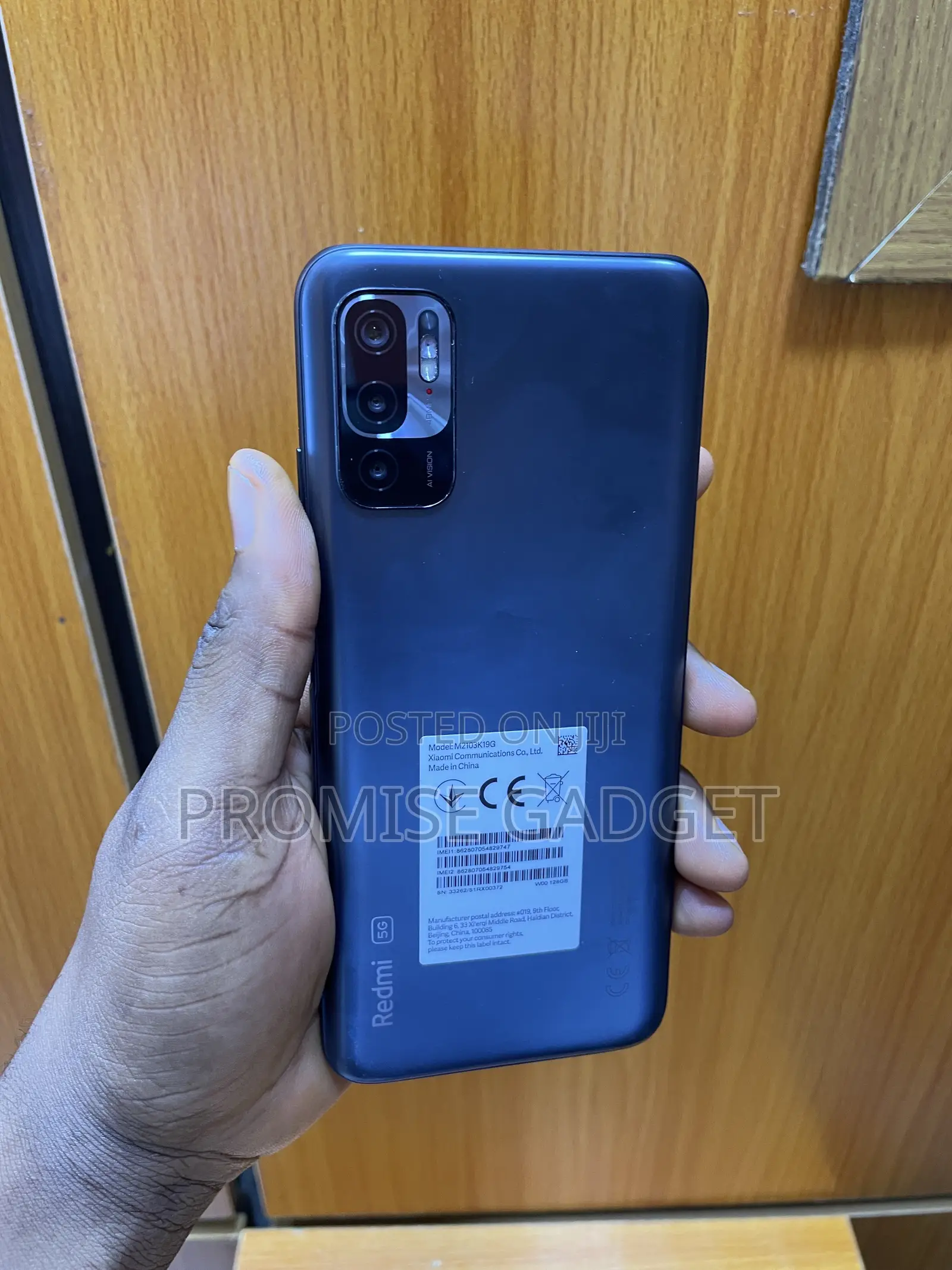 Xiaomi Redmi Note 10 5G 128 GB Black