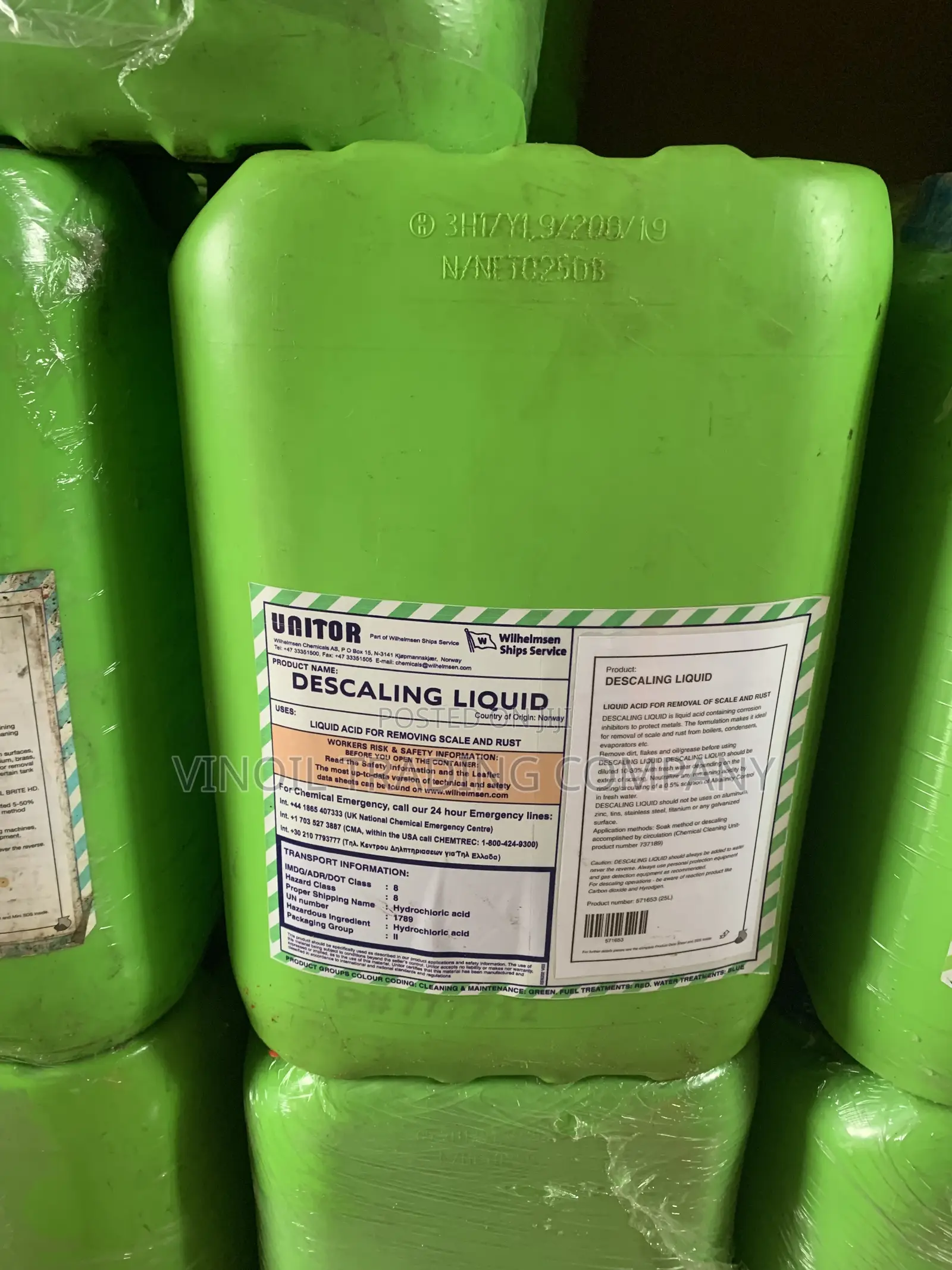 Unitor Descaling Liquid