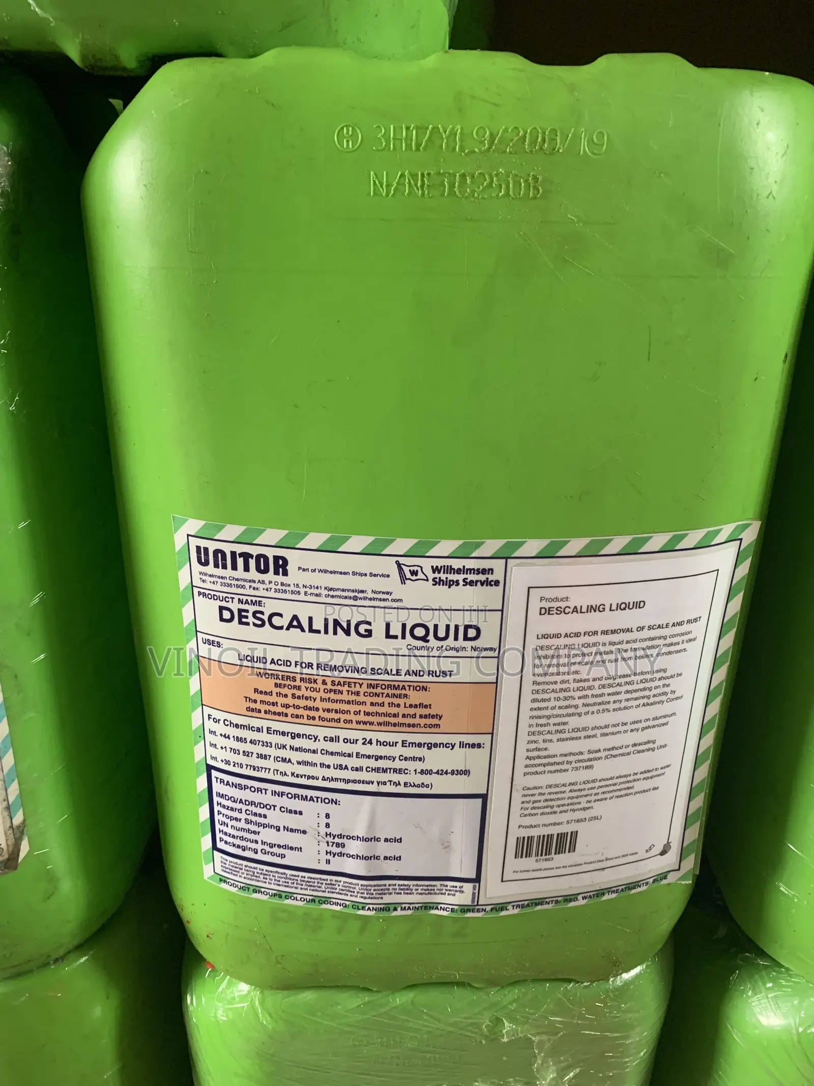 Unitor Descaling Liquid