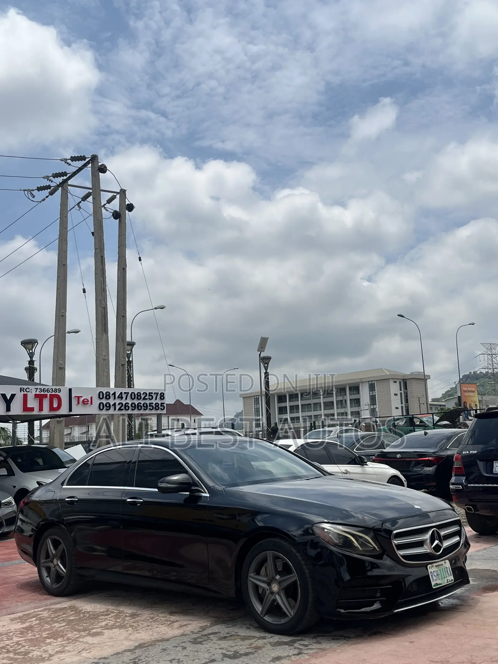 Mercedes-Benz E300 2016 Black