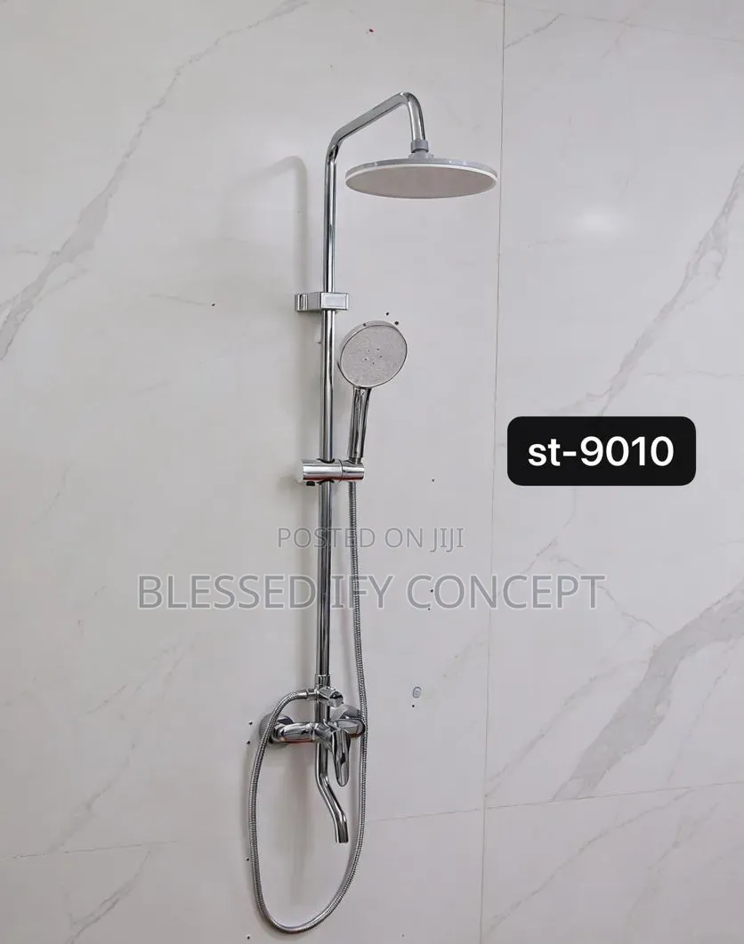 Quality Chrome Shower Mixer, Also Available in Black Color