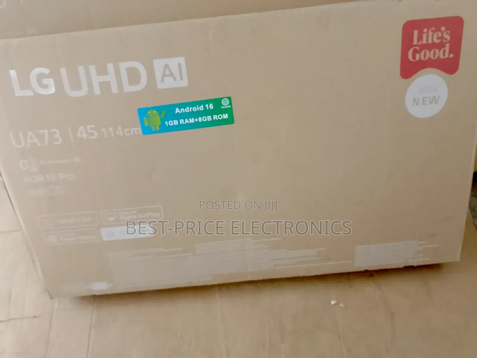 45 Inches Smart TV With Netflix YouTube, Frameless Google TV