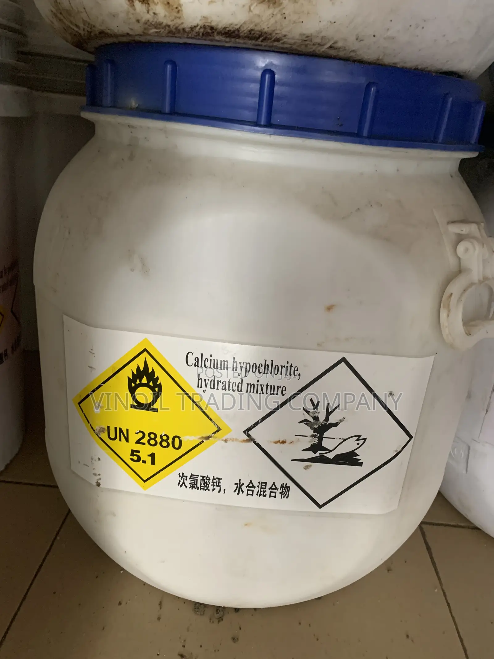 CALCIUM HYPOCHLORITE - Hydrated Mixture