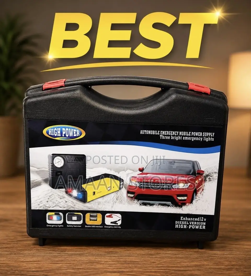 High Power 12V Car Jump Starter