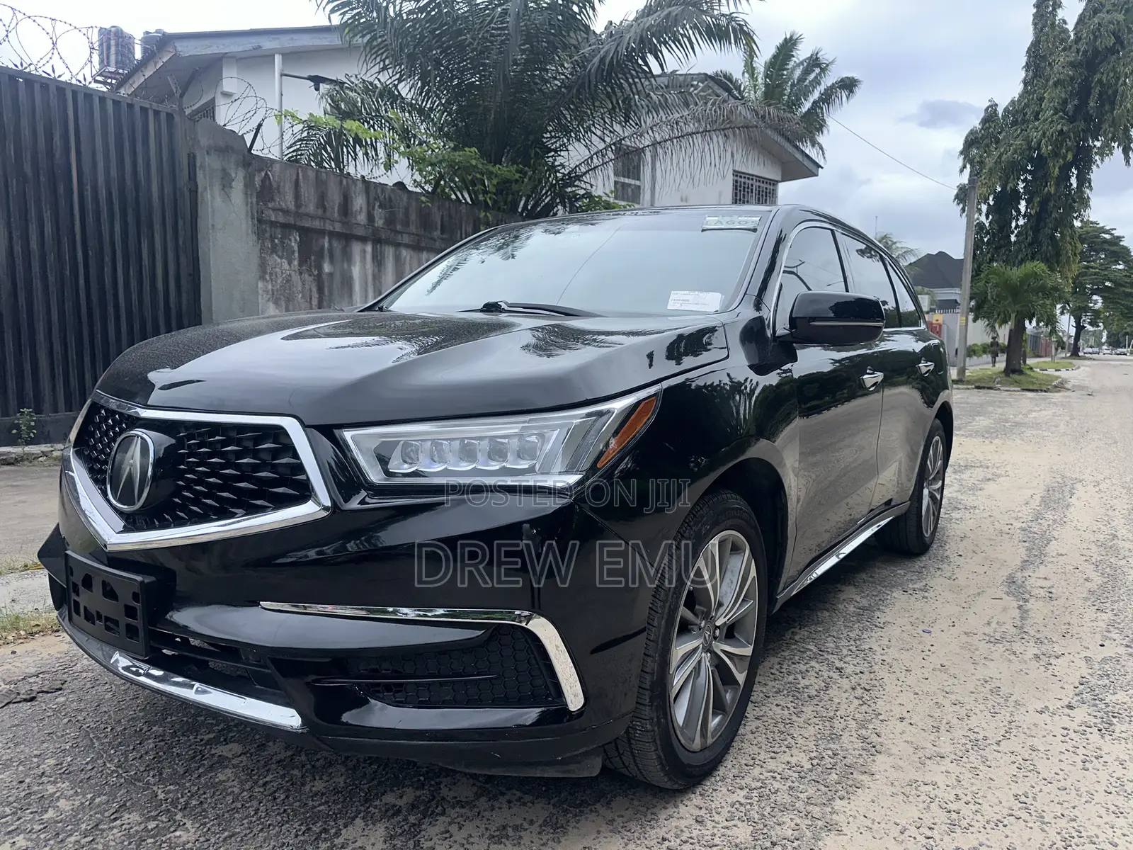 Acura MDX w/Advance Pkg FWD 2017 Black