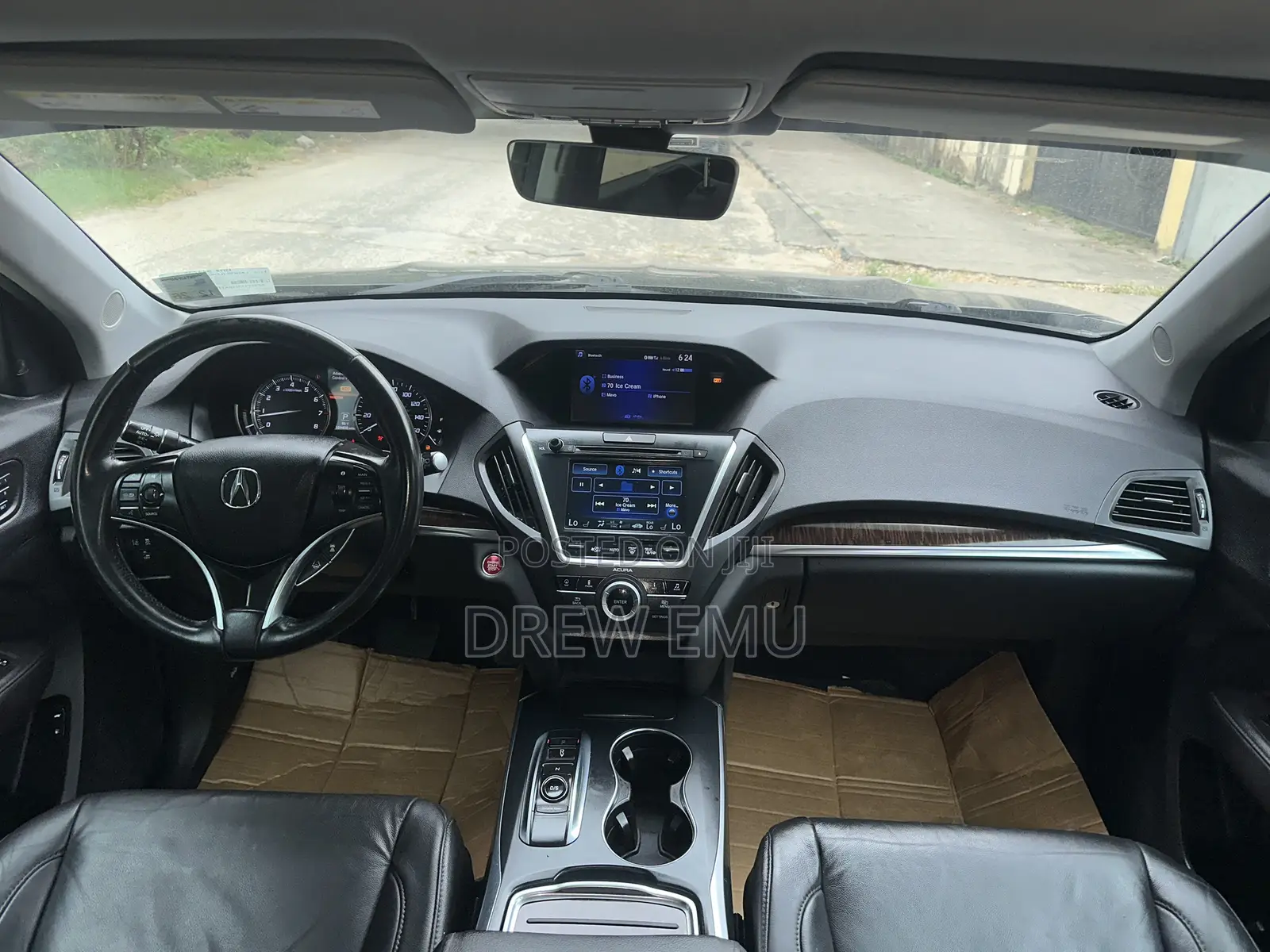 Acura MDX w/Advance Pkg FWD 2017 Black