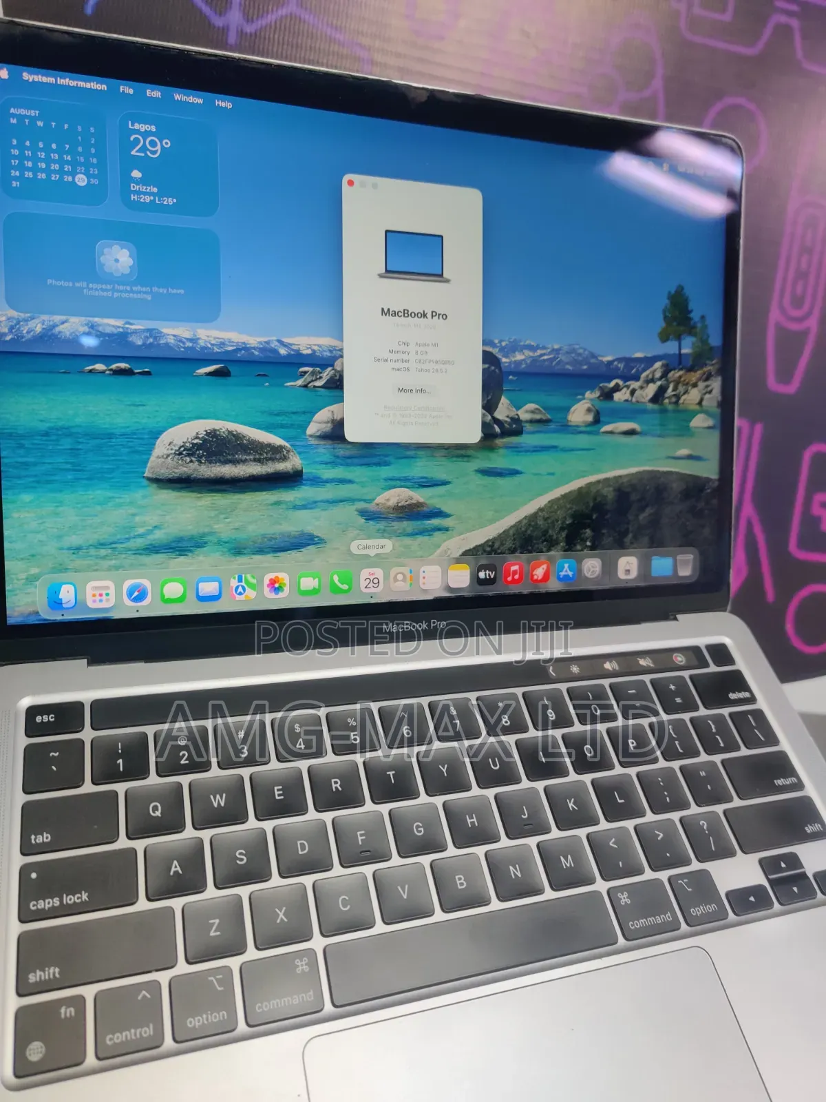 Laptop Apple MacBook Pro 2021 M1 8GB Apple M1 SSD 256GB