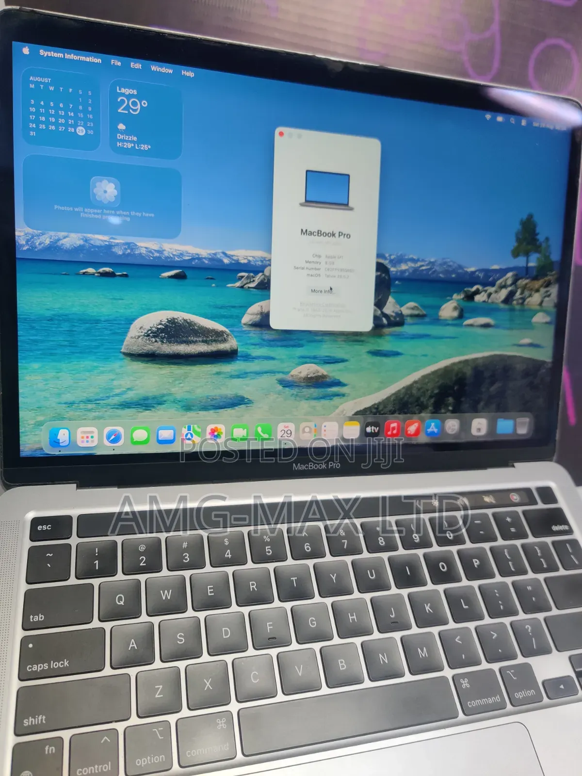 Laptop Apple MacBook Pro 2021 M1 8GB Apple M1 SSD 256GB