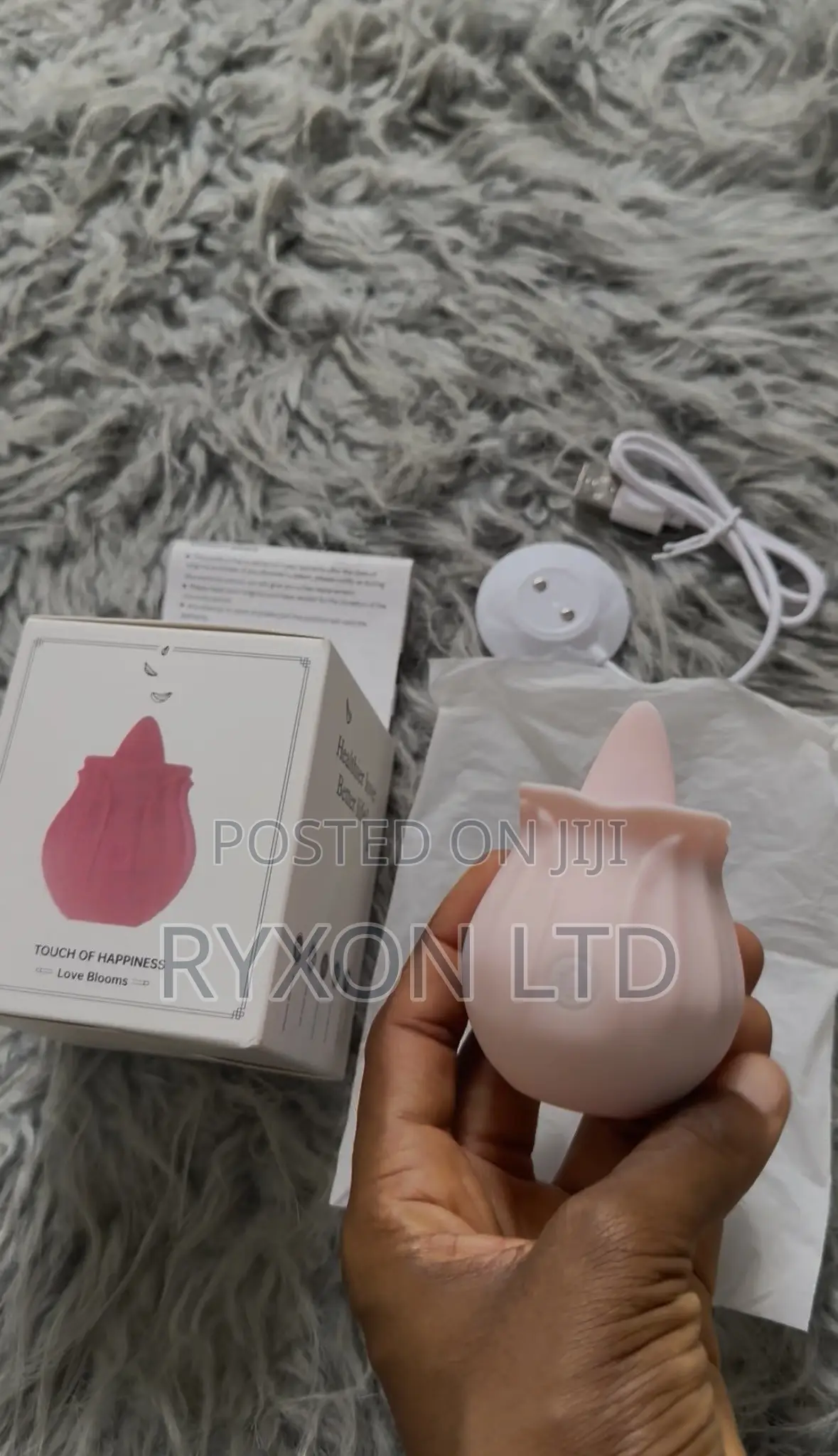 Pink Original Tongue Rose Licking Vibrator