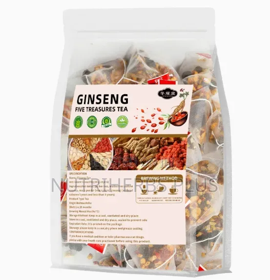 Ginseng Five Treasure Tea(lowers Inflammation in Liver Tissues)