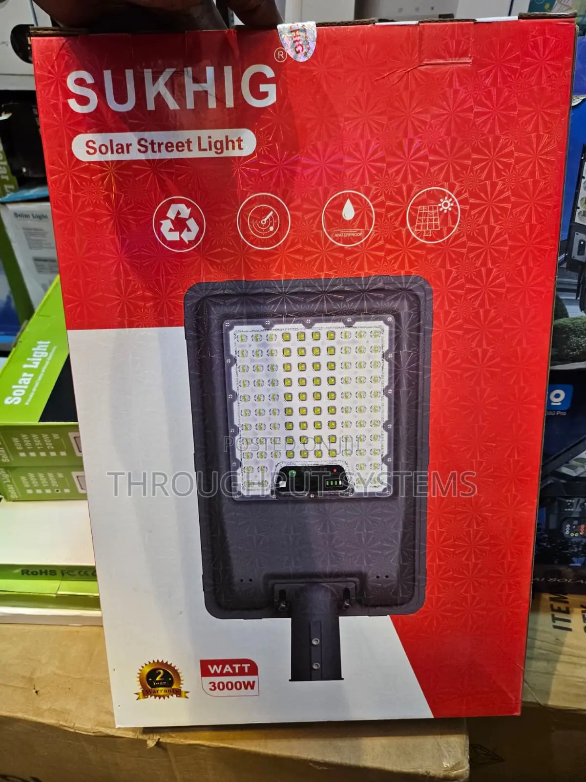 Sukhig Solar Street Light 3000w