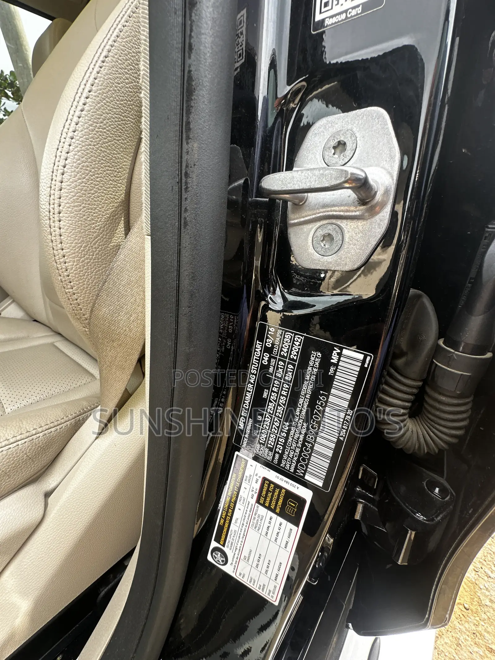Mercedes-Benz GLC-Class 2016 Black