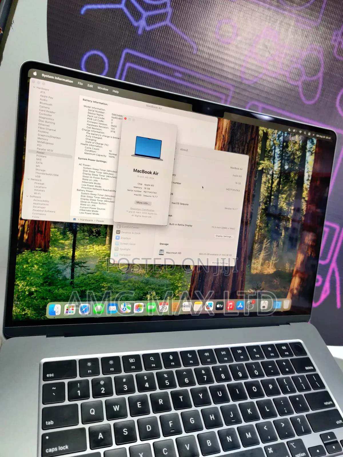 Laptop Apple MacBook Air 2023 M2 16GB Apple M2 SSD 512GB