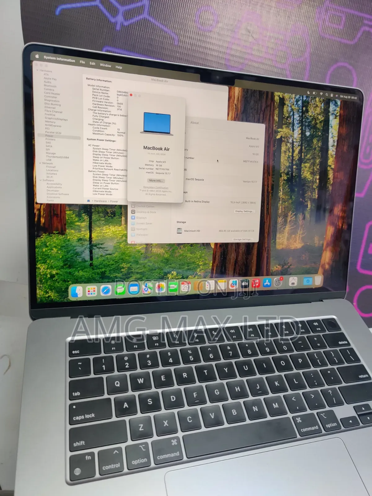 Laptop Apple MacBook Air 2023 M2 16GB Apple M2 SSD 512GB
