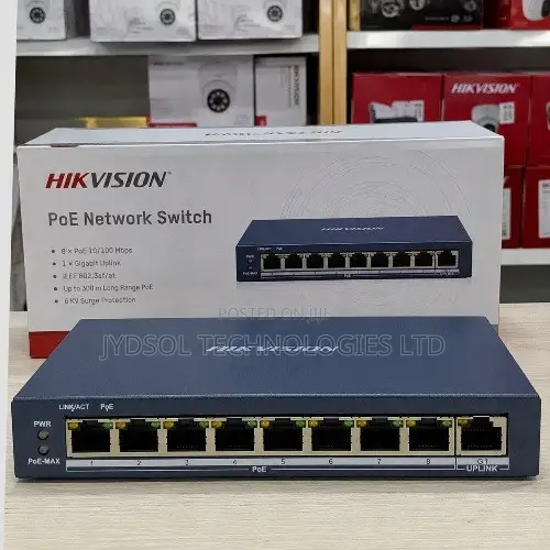 Hikvision 8 Port Fast Ethernet Smart POE Switch DS-3E1309P-EI/M