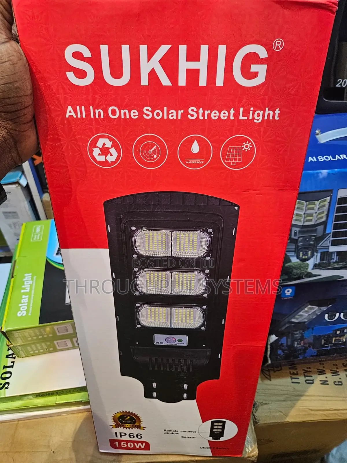 Sukhig Solar Street Light 150w