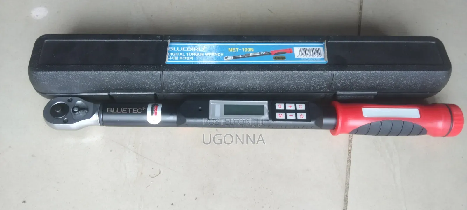Digital Torque Wrench (100N), BLUEBIRD MET-100N