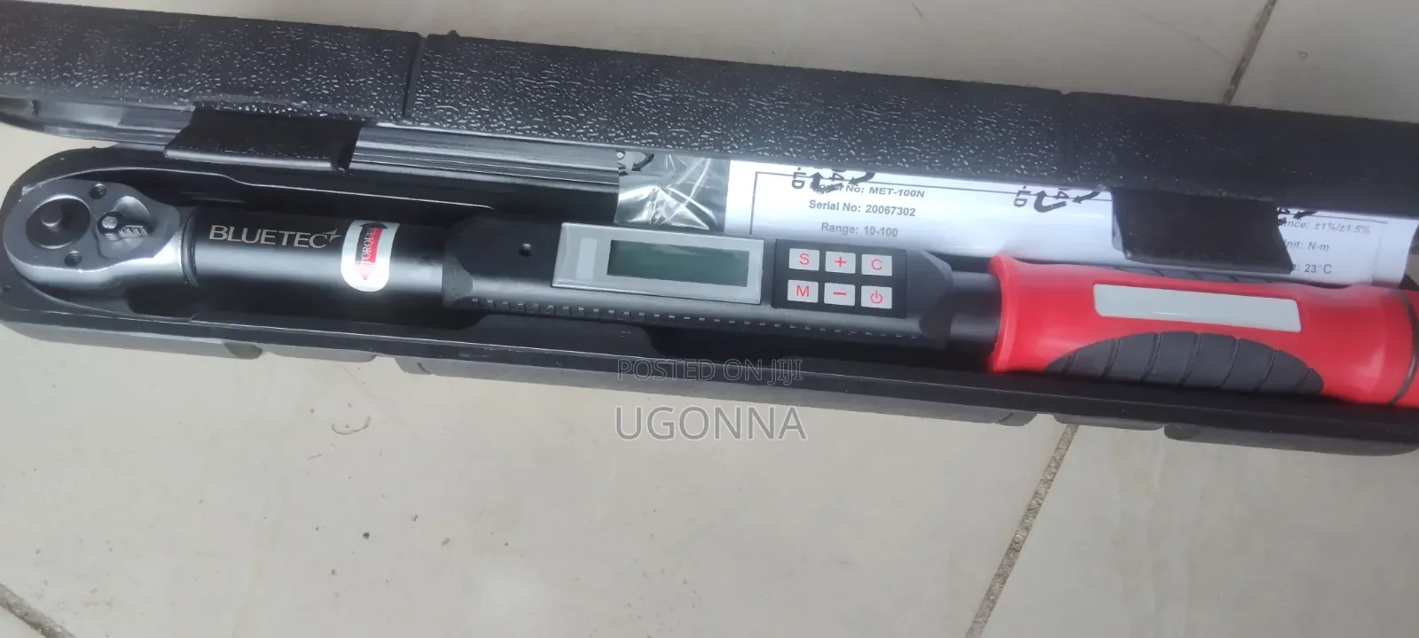 Digital Torque Wrench (100N), BLUEBIRD MET-100N