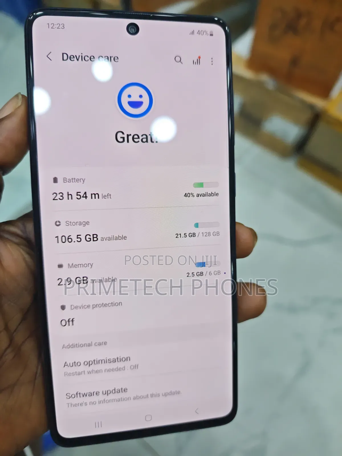 Samsung Galaxy A71 128 GB Gray