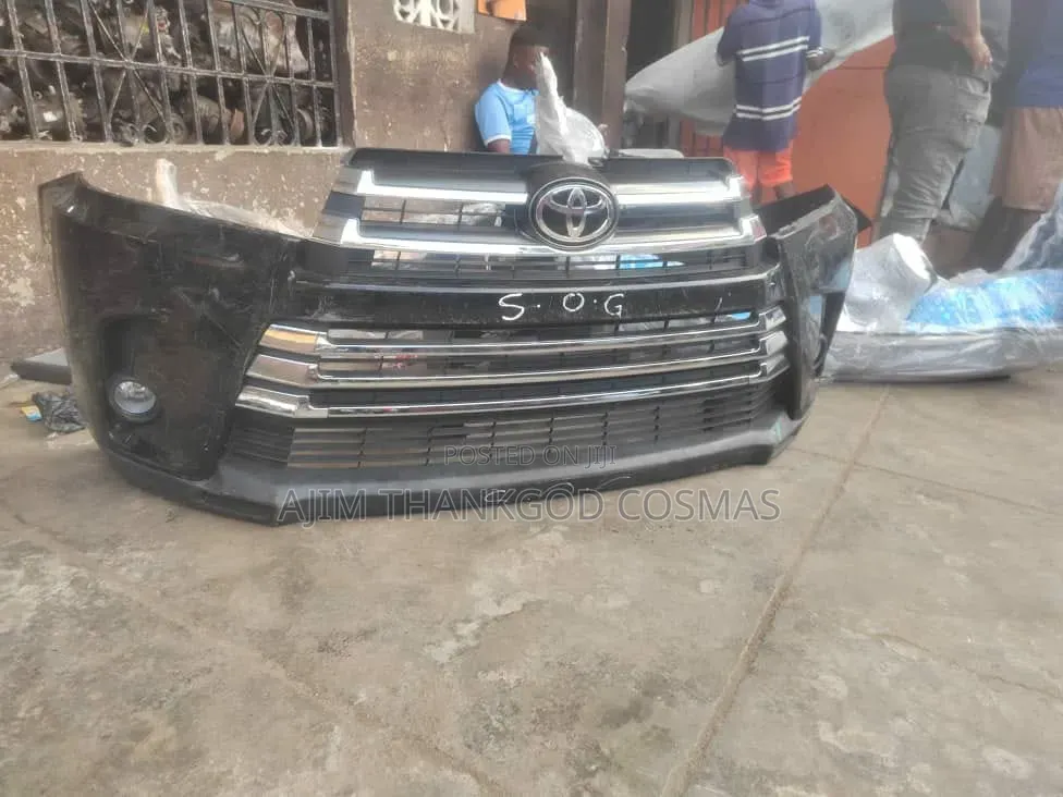 Front Bumper Toyota Highlander 2017/2019 Comple
