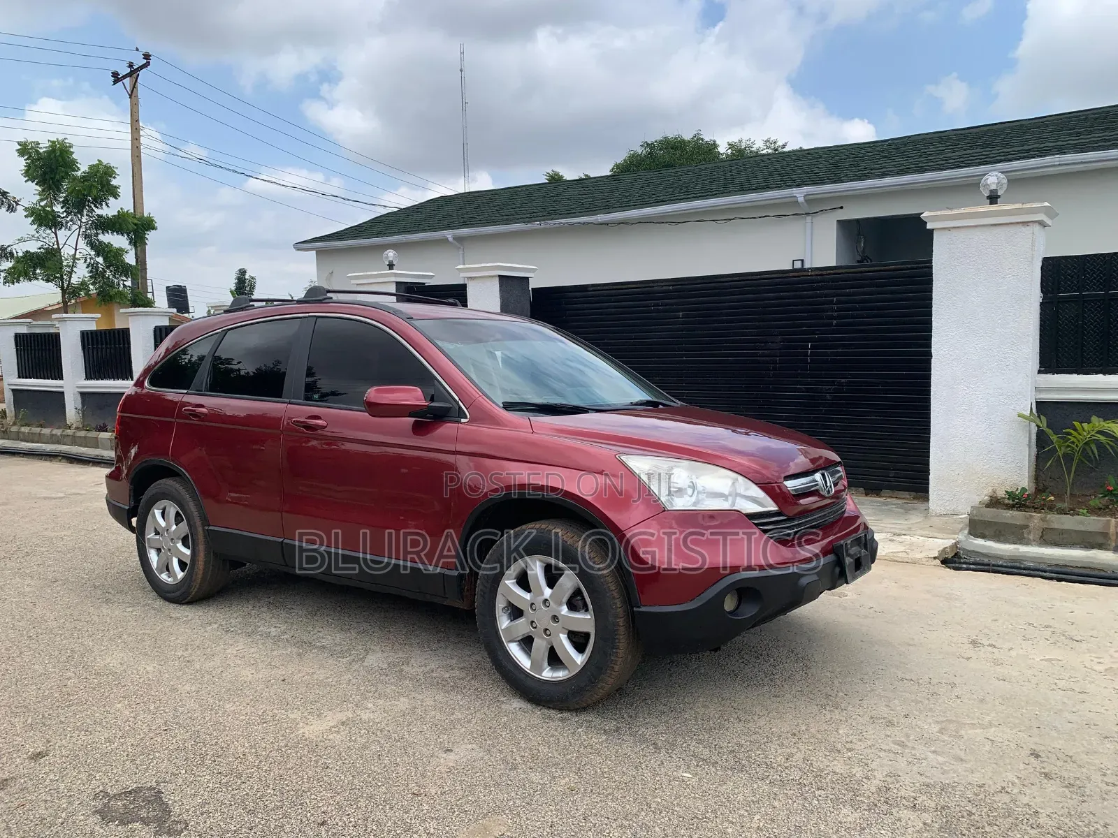 Honda CR-V 2.4 LX Automatic 2008 Red