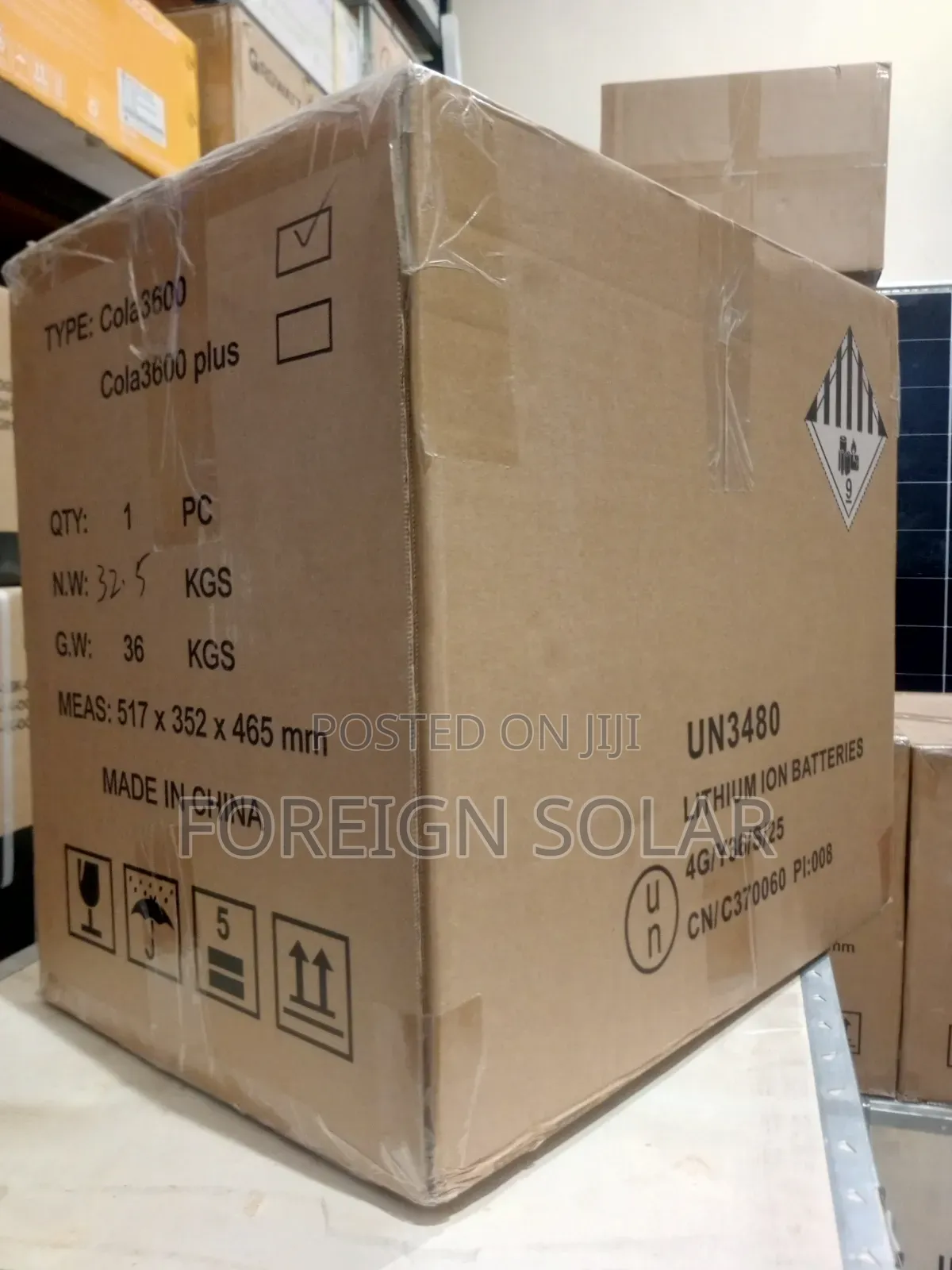 3.6kwh Cola Solar