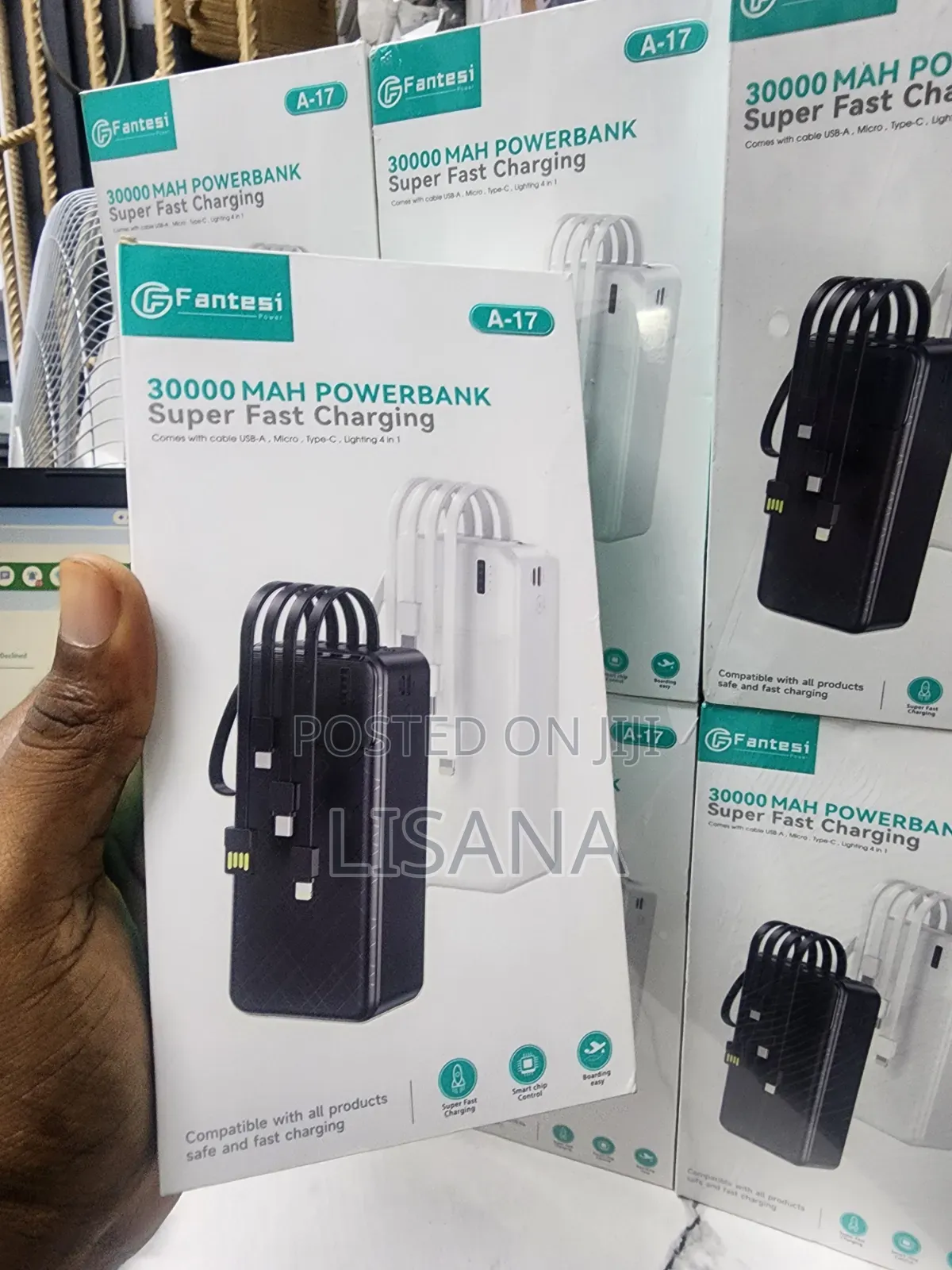 Fantesi 30000mAh Powerbank