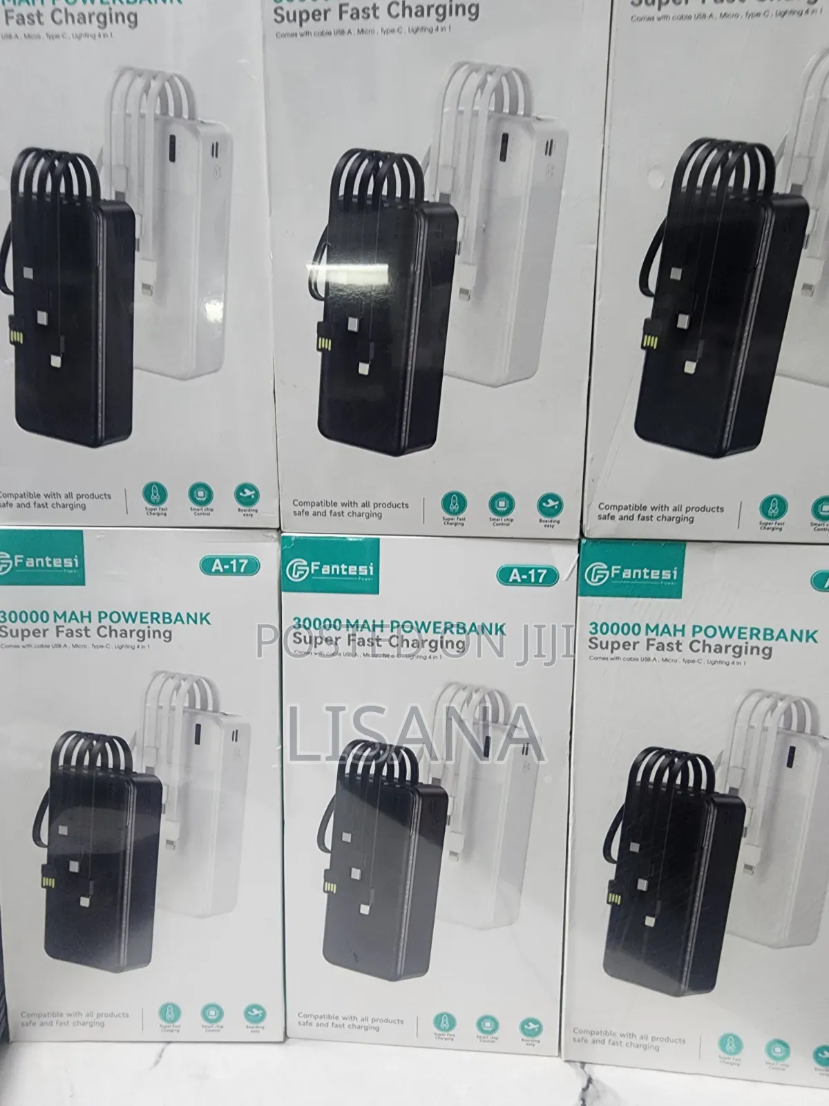 Fantesi 30000mAh Powerbank