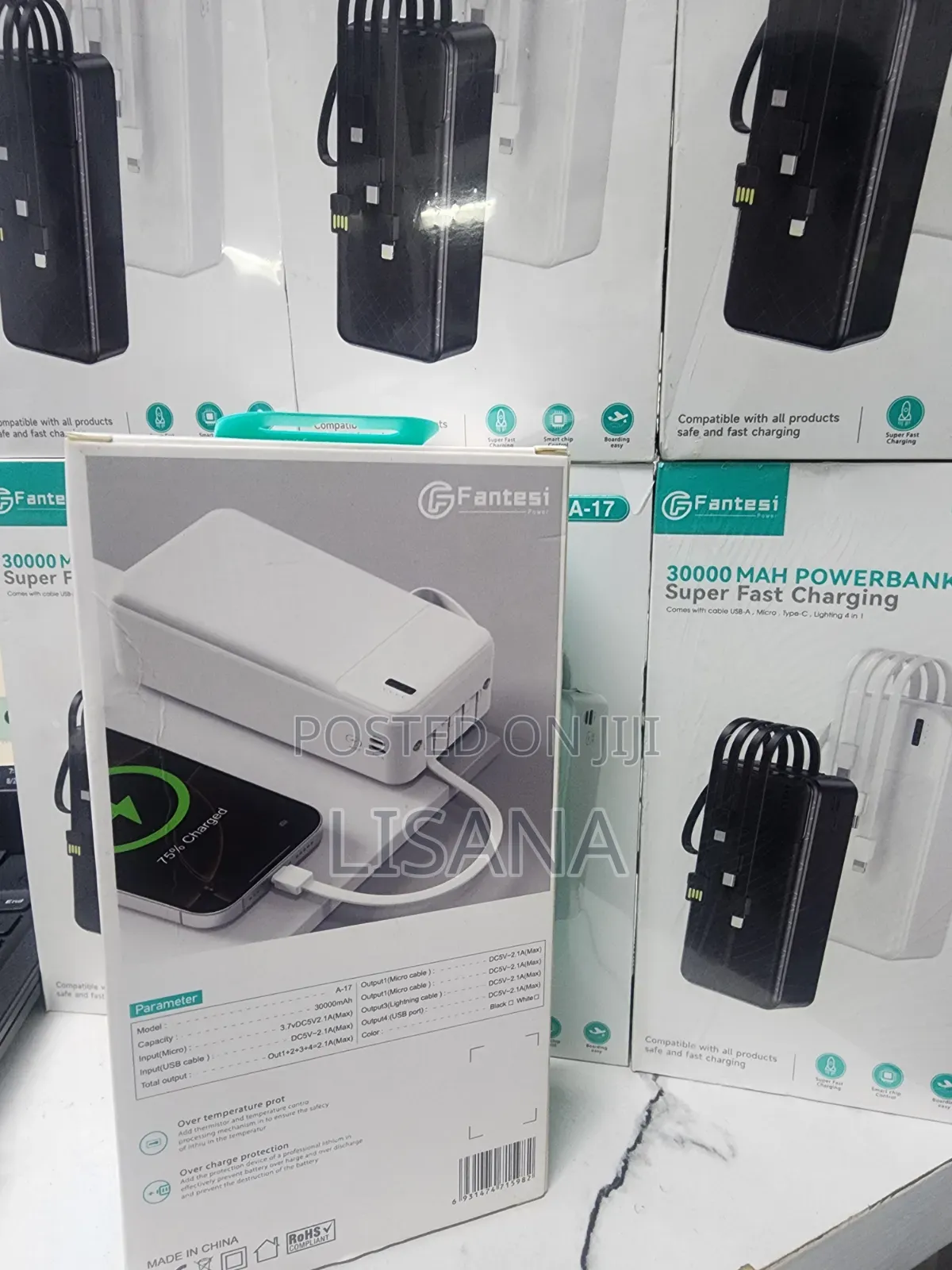 Fantesi 30000mAh Powerbank