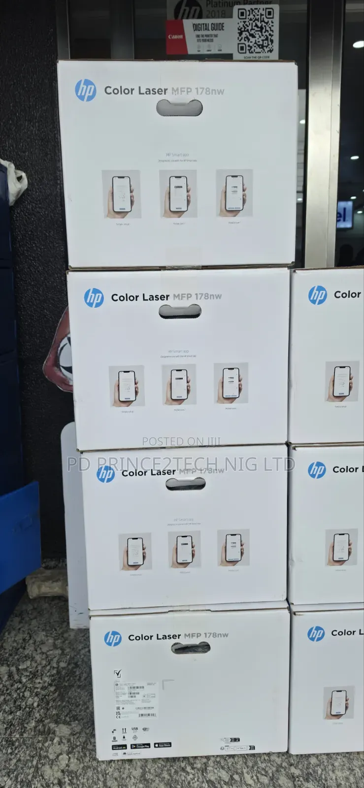 HP Color Laser MFP 178nw (4ZB96A)