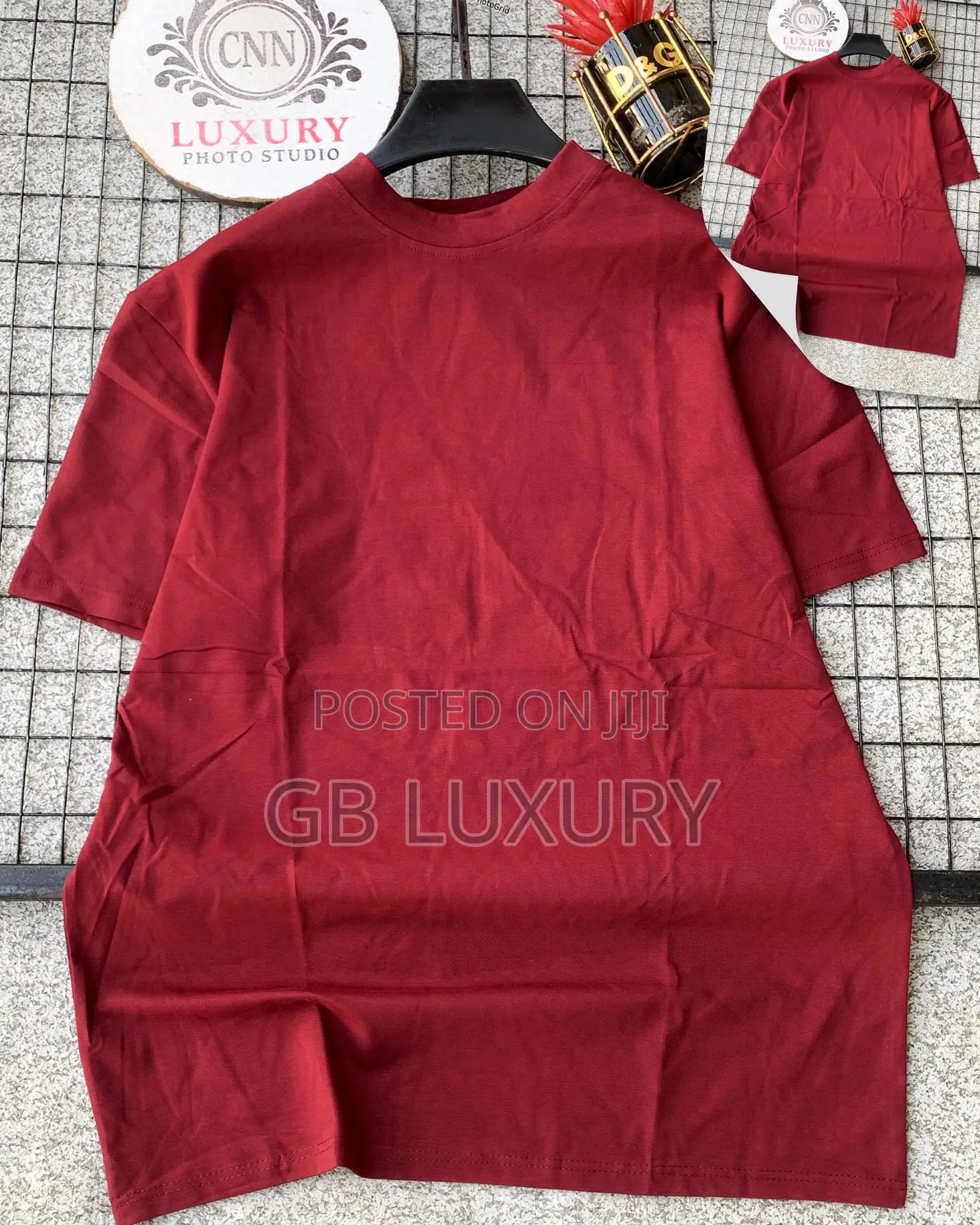 Plain Roundneck Tops